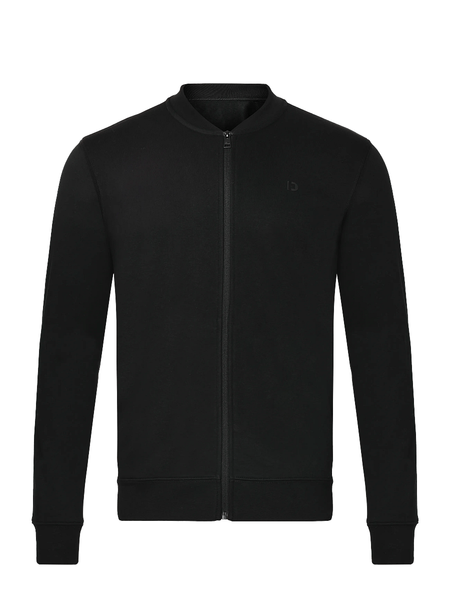 Tom Tailor - solid sweat bomber - sügisjoped - black - 1