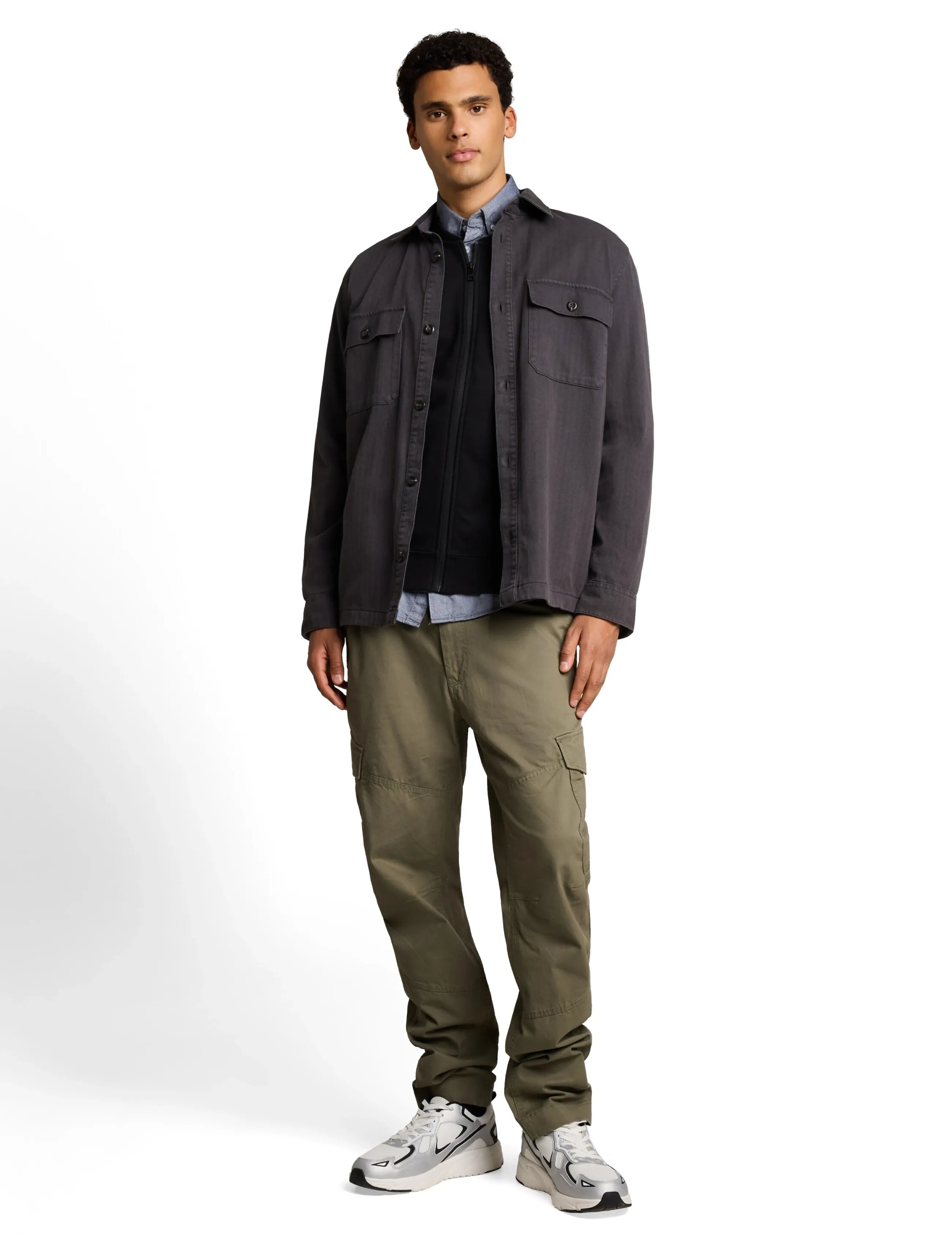 Tom Tailor solid sweat  bomber - Jacken & Mäntel - BLACK / black