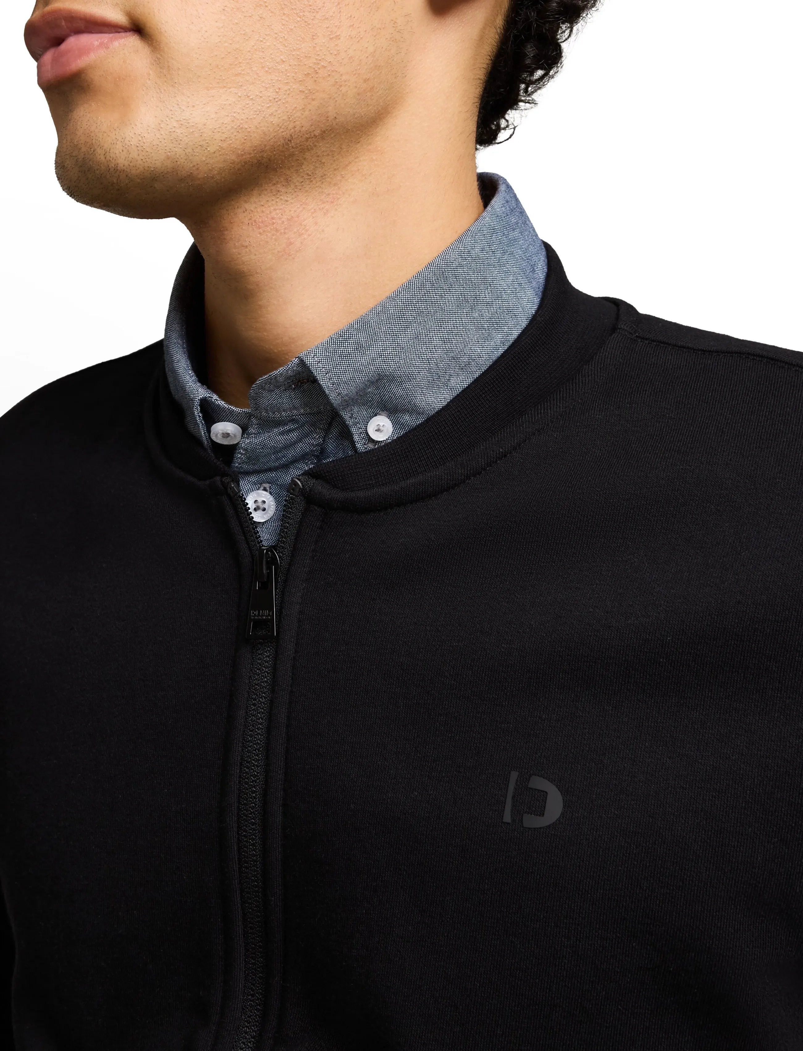 Tom Tailor - solid sweat  bomber - black - 4