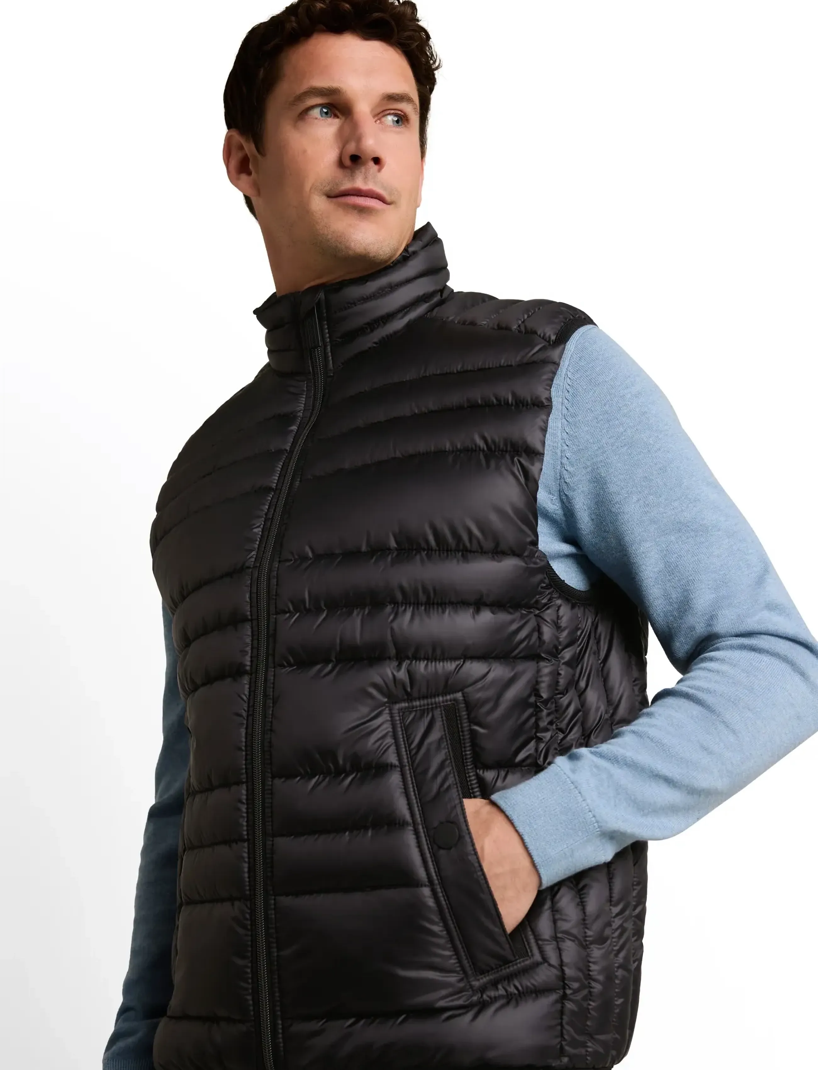 Tom Tailor - lightweight vest - västar - black - 5