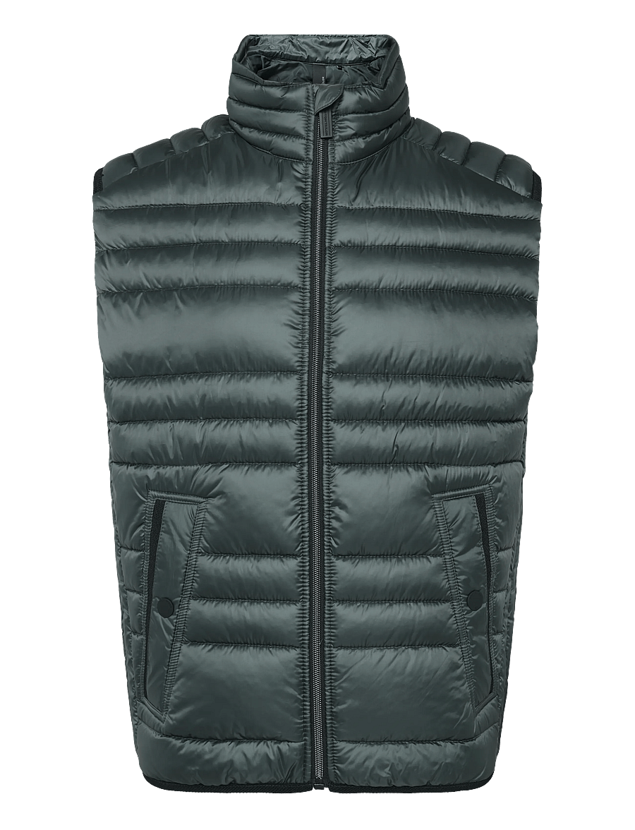 Tom Tailor - lightweight vest - veste - darkest olive - 1