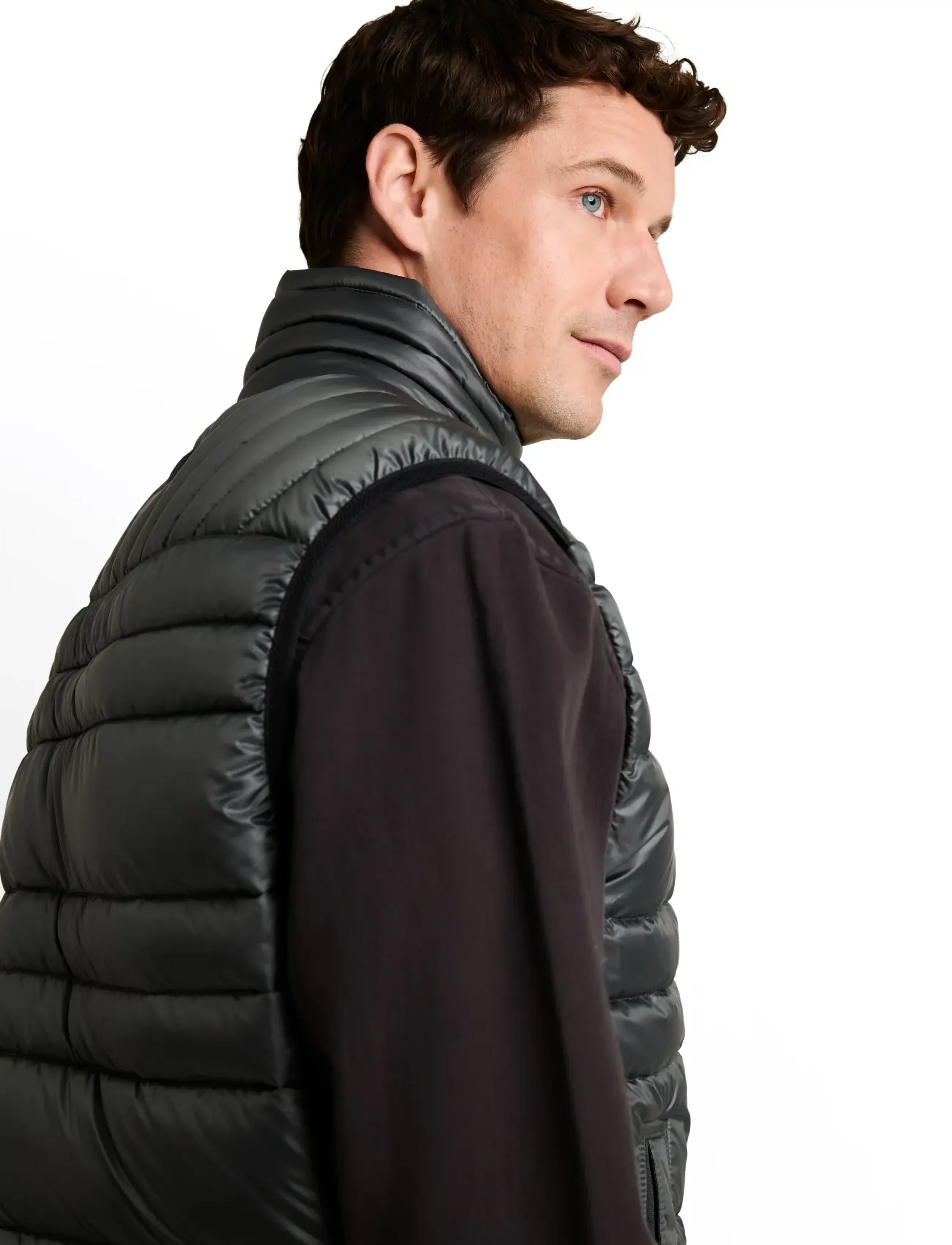 Tom Tailor - lightweight vest - veste - darkest olive - 4