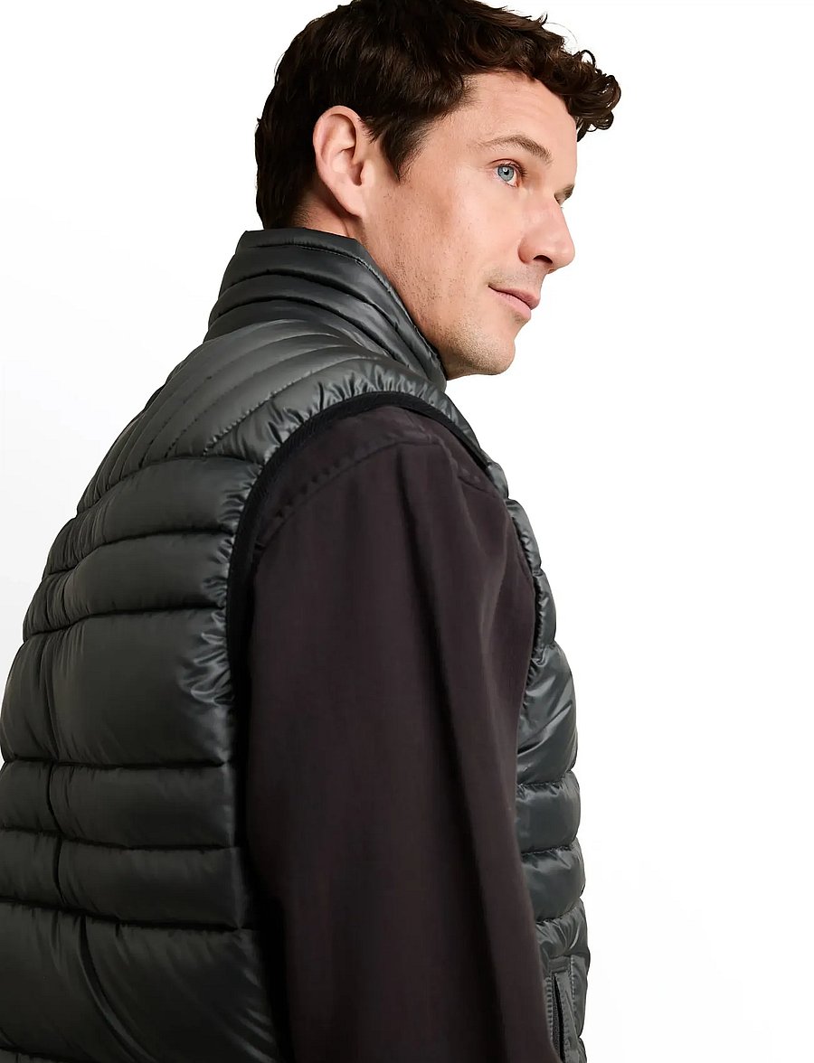 Tom Tailor - lightweight vest - veste - darkest olive - 4