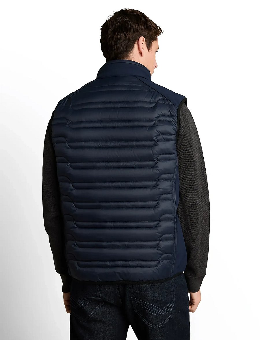 Tom Tailor - hybrid vest - västar - sky captain blue - 3
