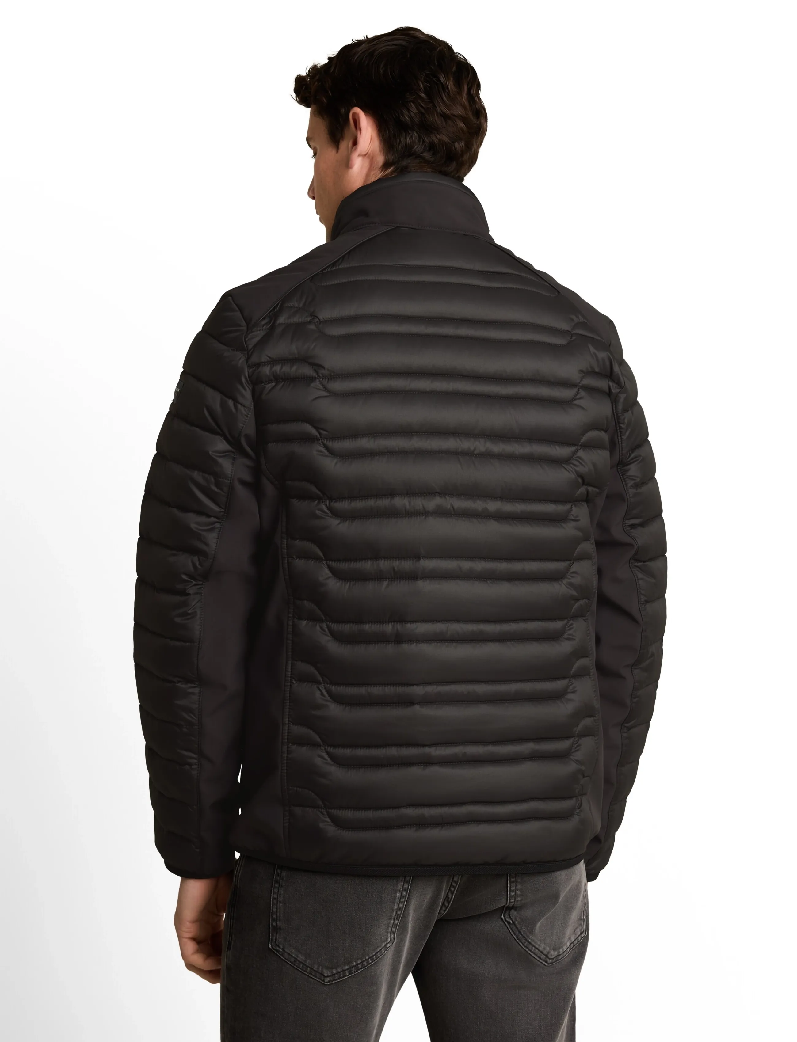 Tom Tailor - hybrid jacket - hybridjakker - black - 3