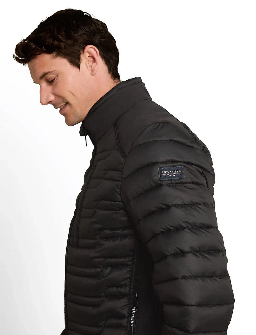 Tom Tailor - hybrid jacket - hybrid-jacken - black - 5
