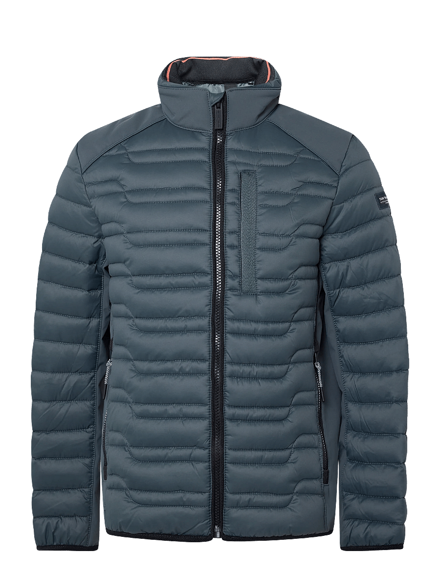 Tom Tailor - hybrid jacket - hybrid-jacken - darkest olive - 1