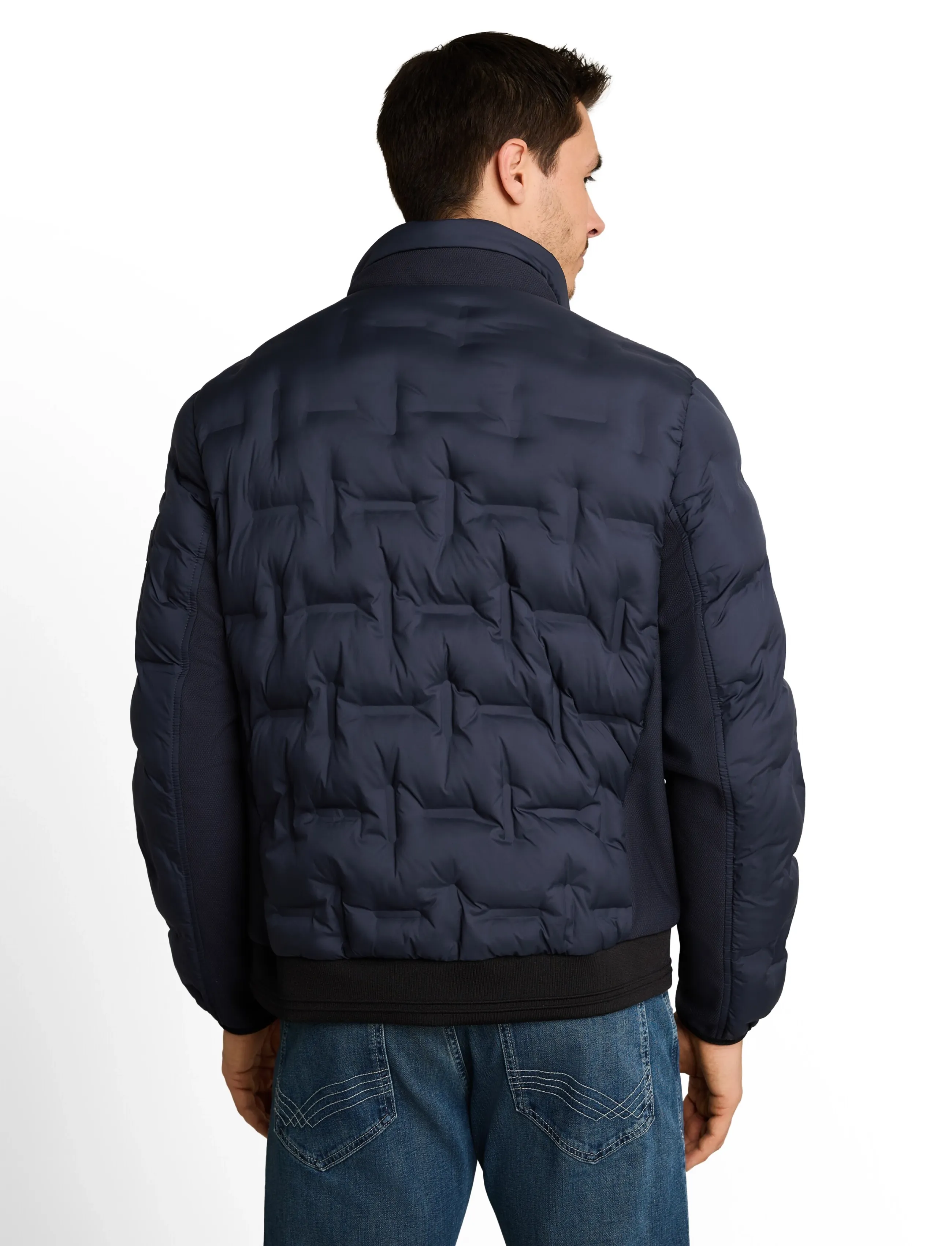 Tom Tailor - decorative hybrid jacket - hybrid jackets  - sky captain blue - 3