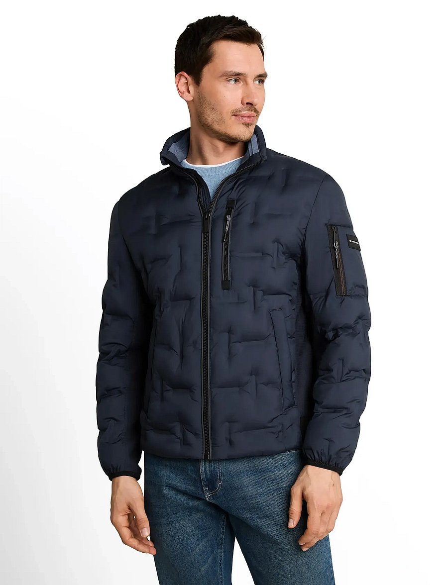 Tom Tailor - decorative hybrid jacket - hübriidjoped - sky captain blue - 4