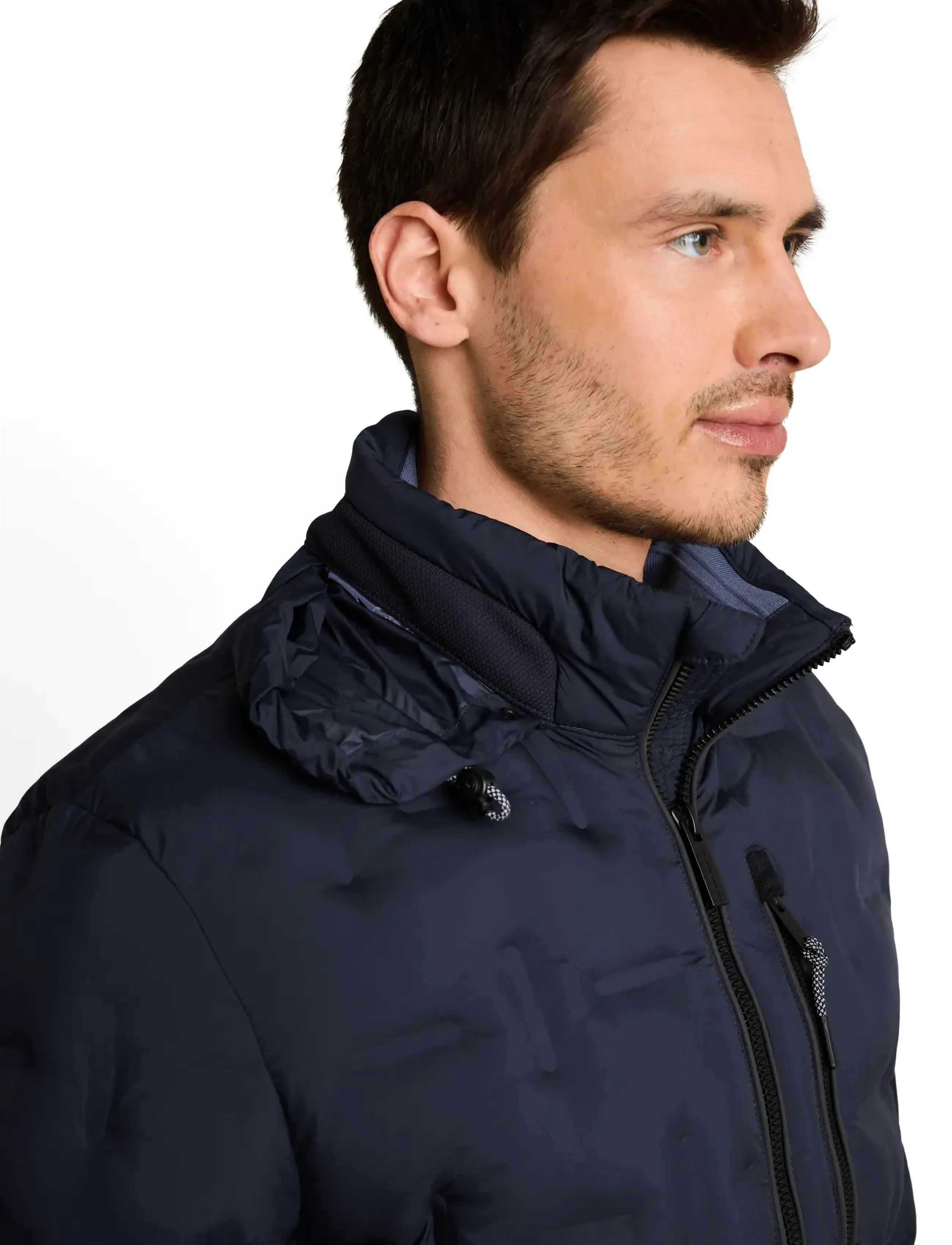 Tom Tailor - decorative hybrid jacket - hybrid jackets  - sky captain blue - 5