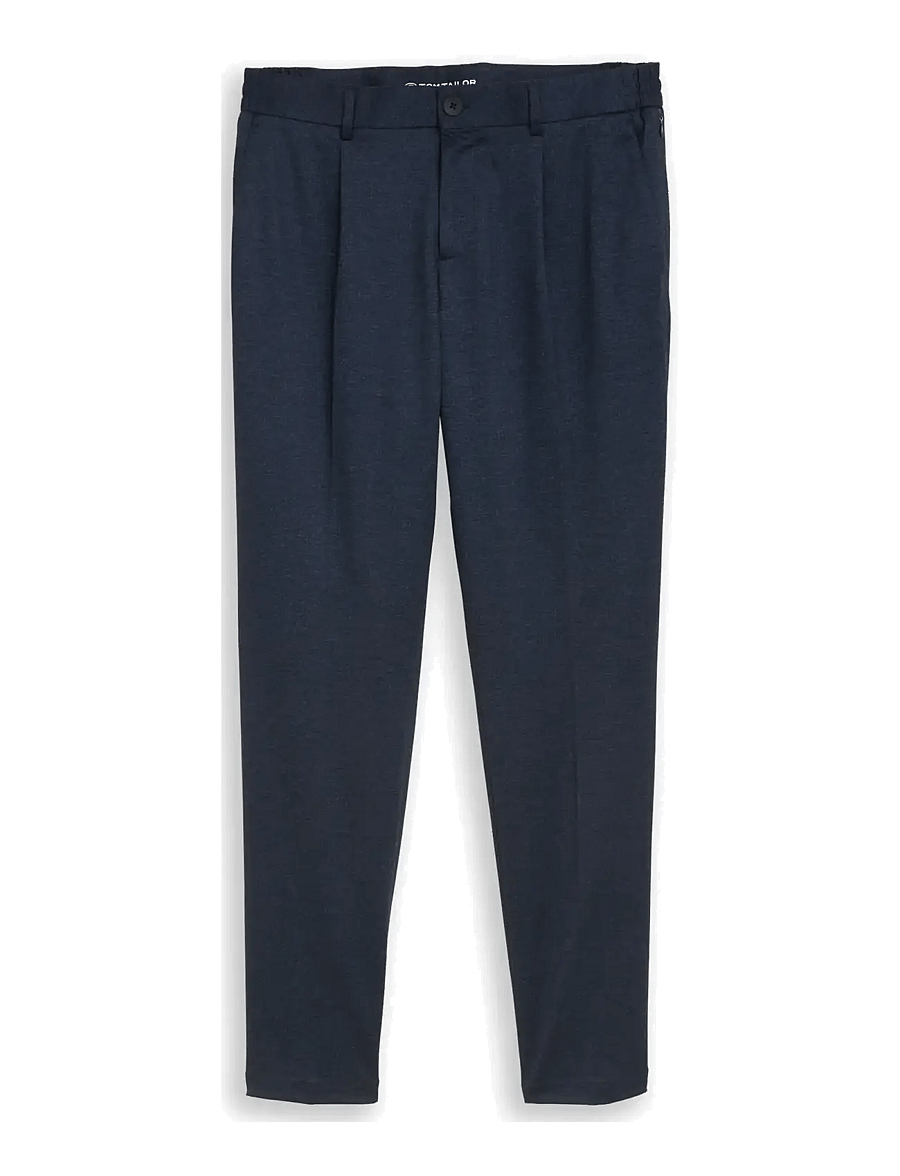 Tom Tailor - smart regular chino - chino-püksid - navy twill melange - 1