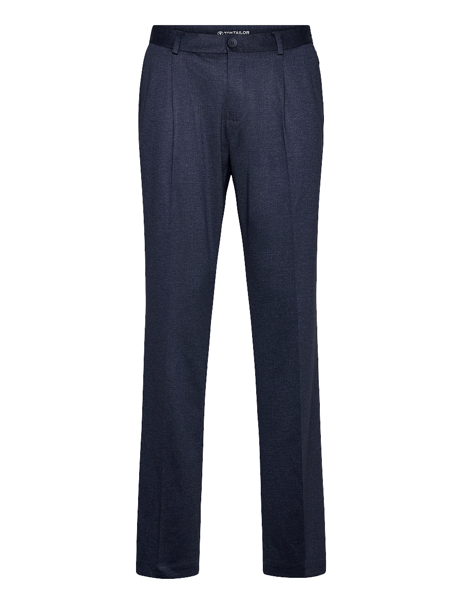 Tom Tailor - smart regular chino - chinos - navy twill melange - 1