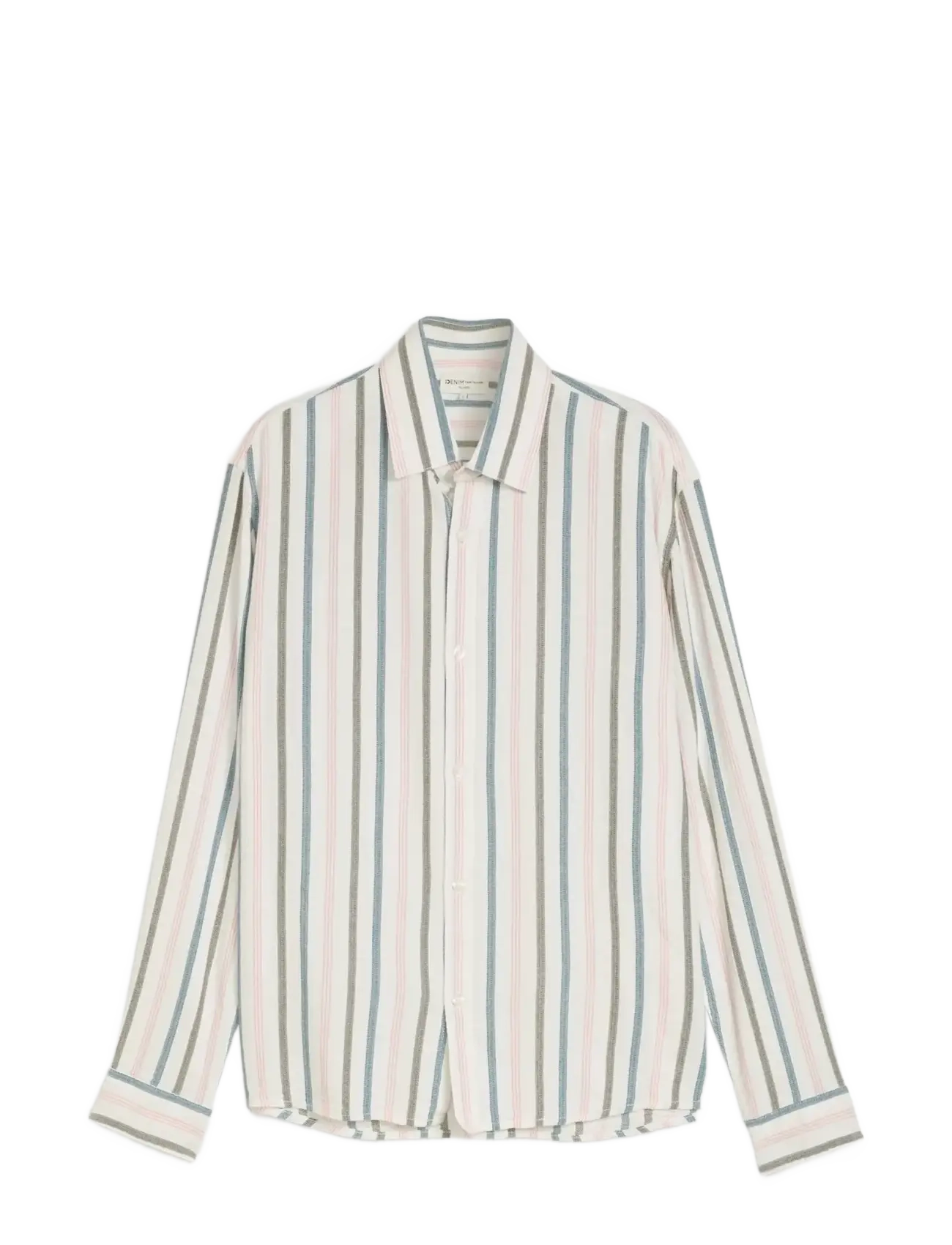 WHITE MULTICOLOR STRIPE