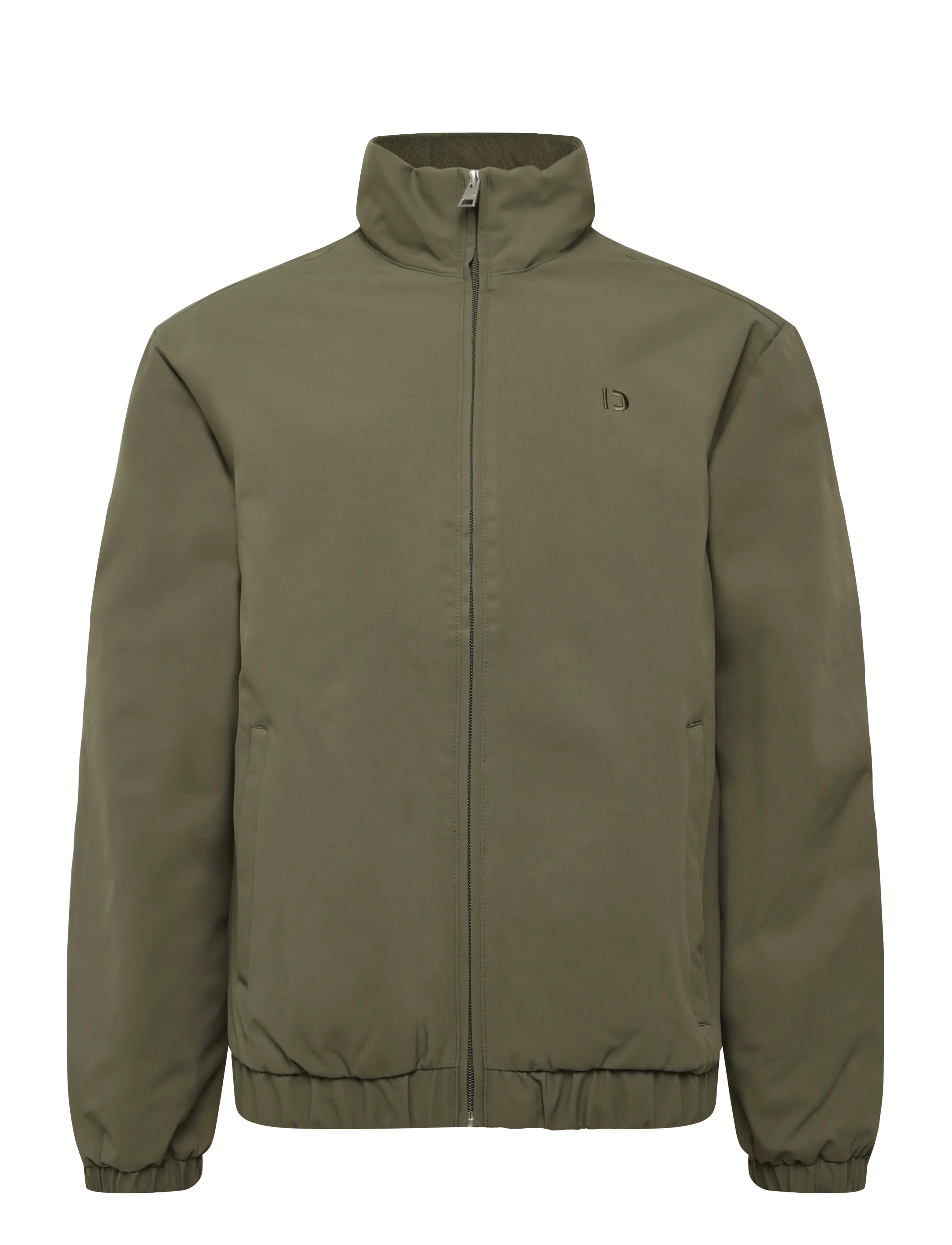 Tom Tailor - stand-up collar blouson - forårsjakker - urban olive green - 1