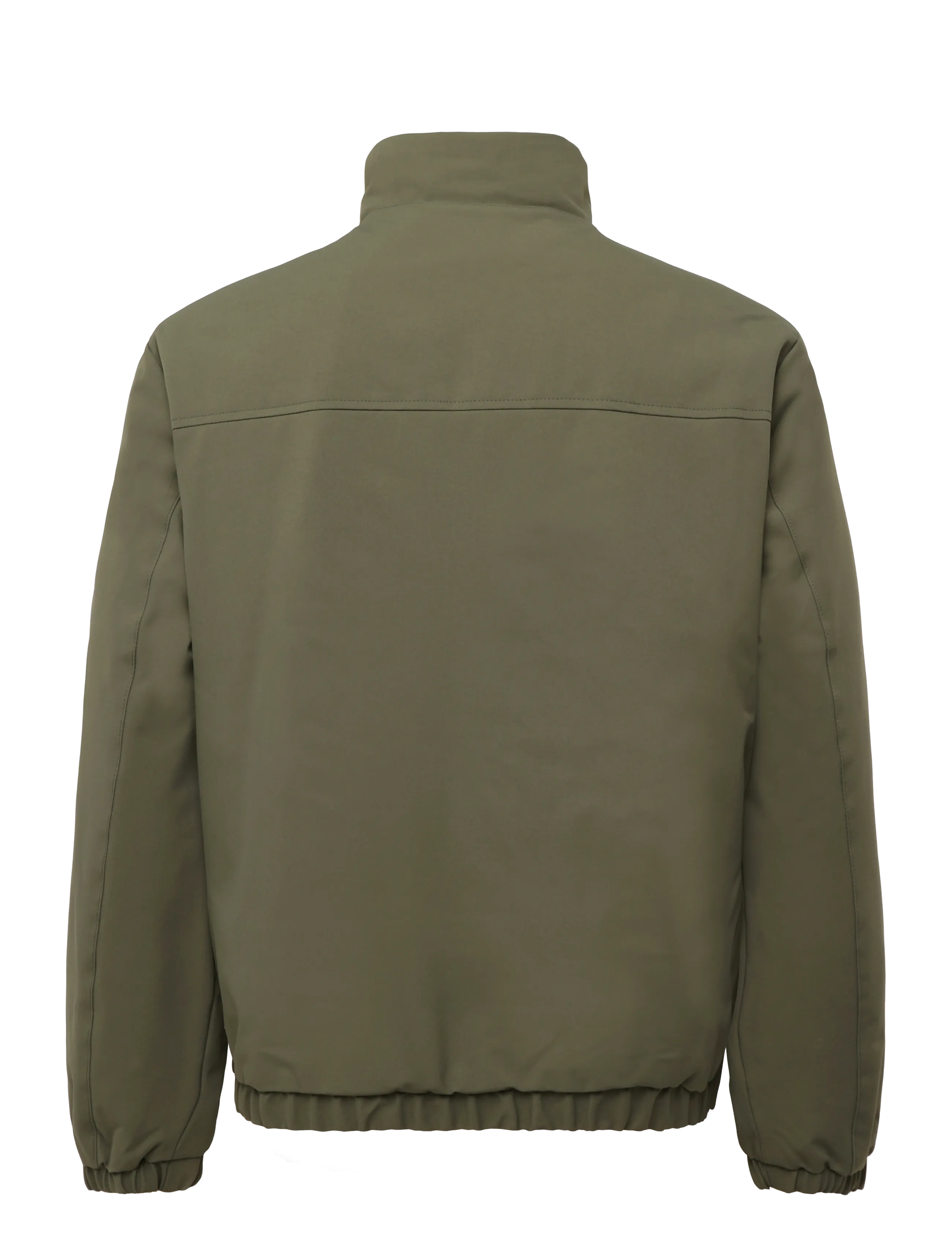 Tom Tailor - stand-up collar blouson - forårsjakker - urban olive green - 2