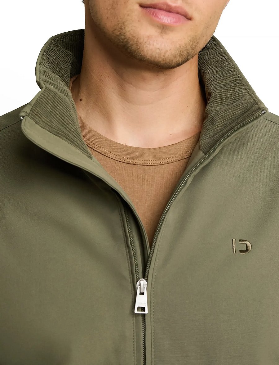 Tom Tailor - stand-up collar blouson - frühlingsjacken - urban olive green - 4