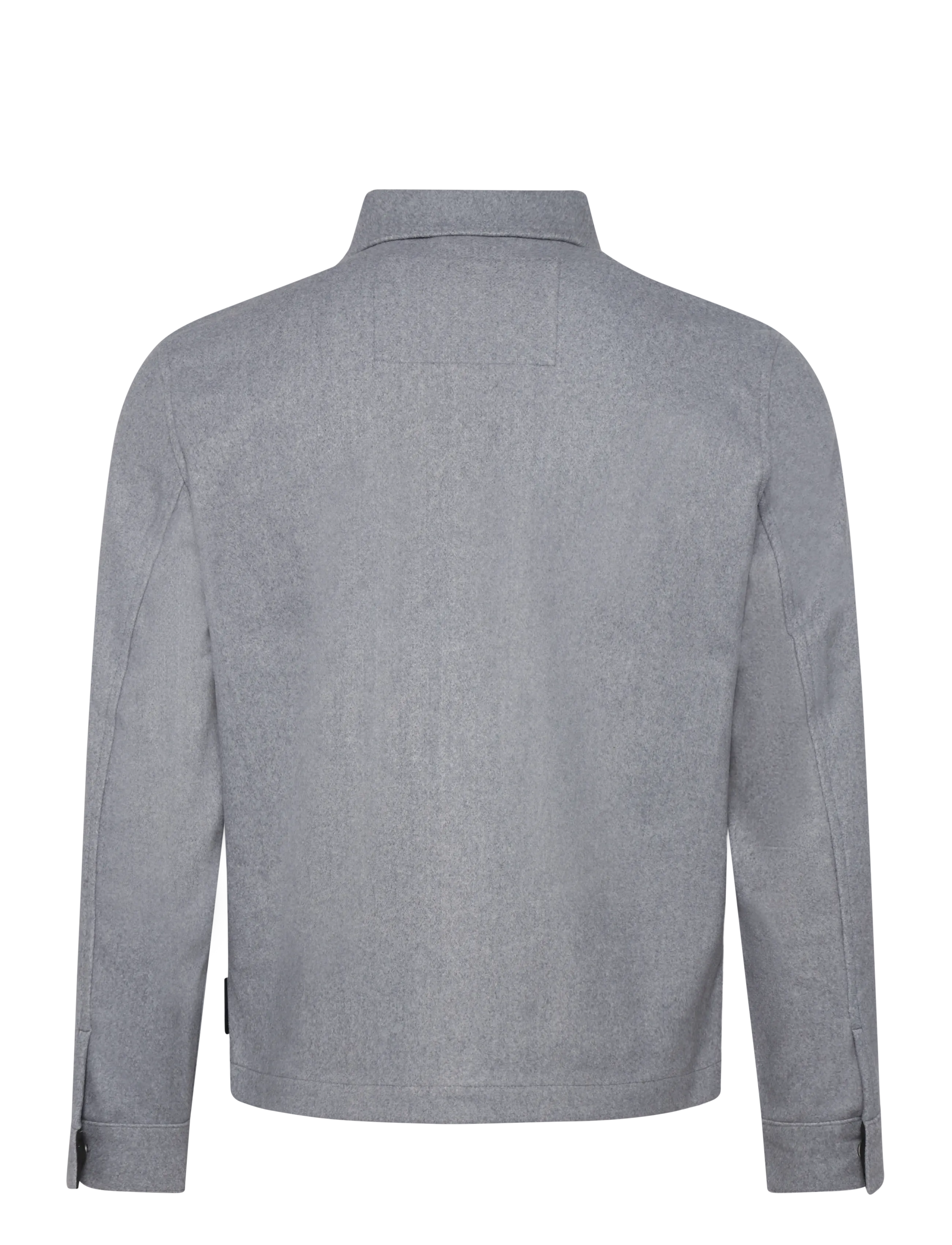 Tom Tailor - wool optic shacket - hübriidjoped - medium silver grey melange - 2