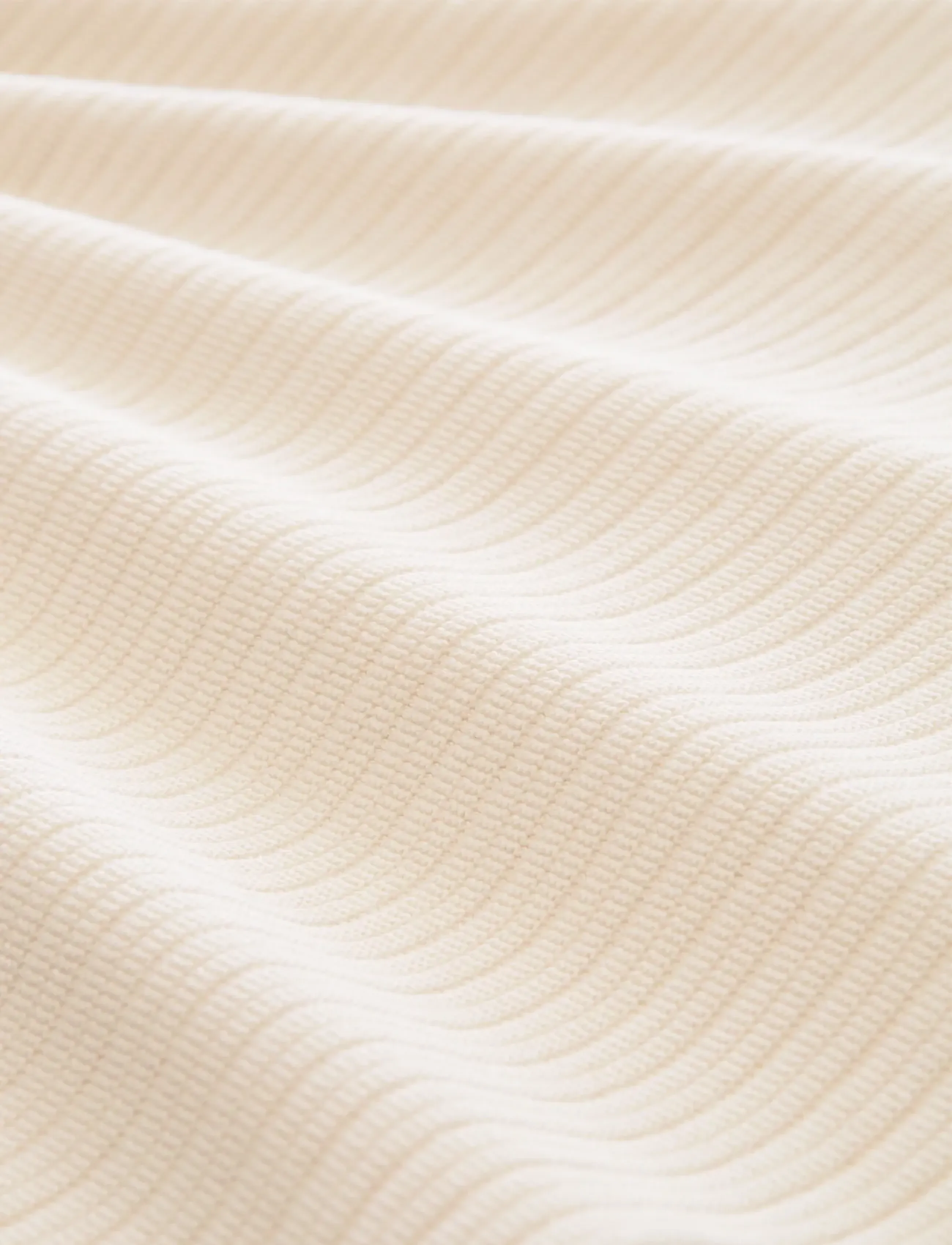 Tom Tailor - structured knit polo - gestrickte polohemden - gardenia white - 5