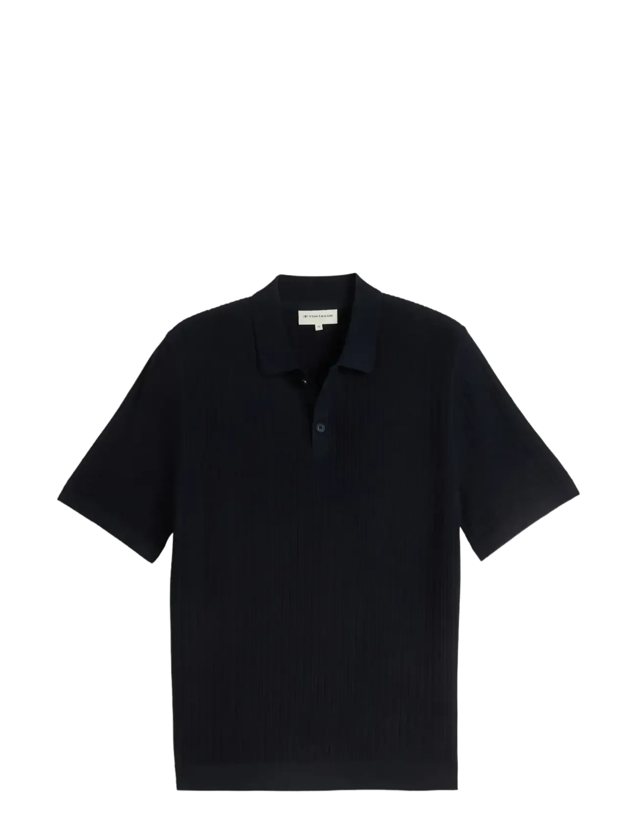Tom Tailor structured knit polo - Riided - SKY CAPTAIN BLUE / navy