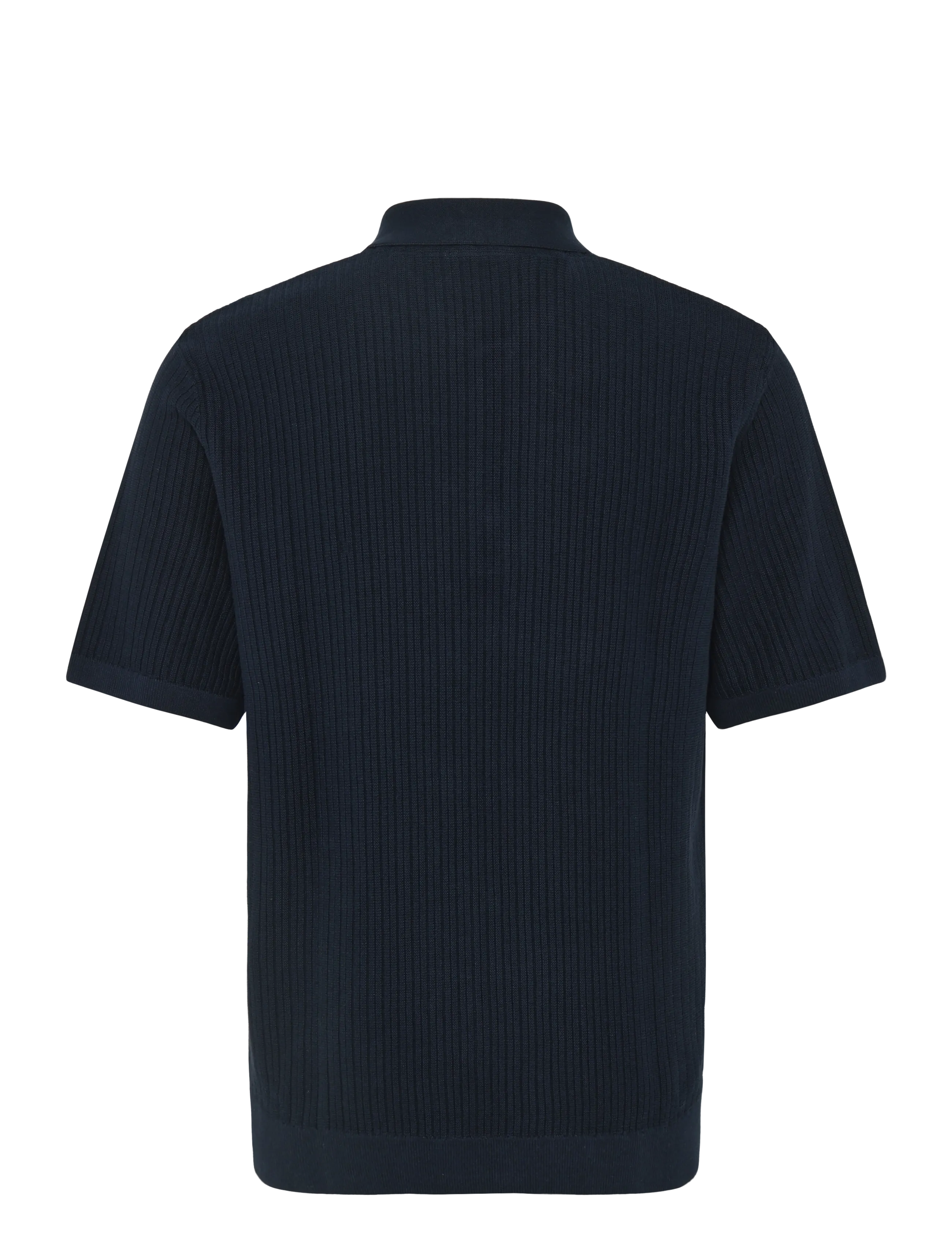 Tom Tailor - structured knit polo - men - sky captain blue - 2
