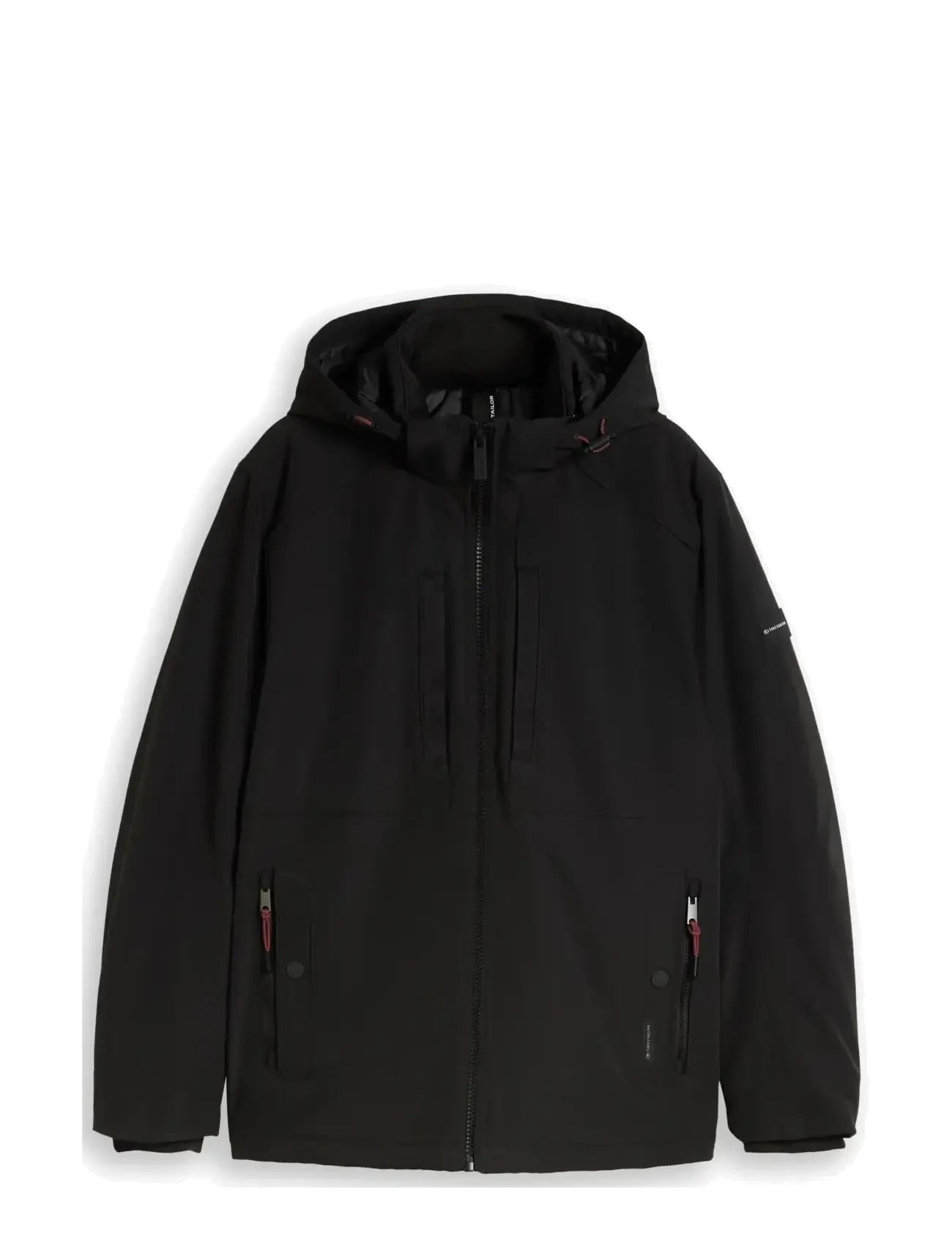 Tom Tailor - padded jacket with hood - dunjackor - black - 1