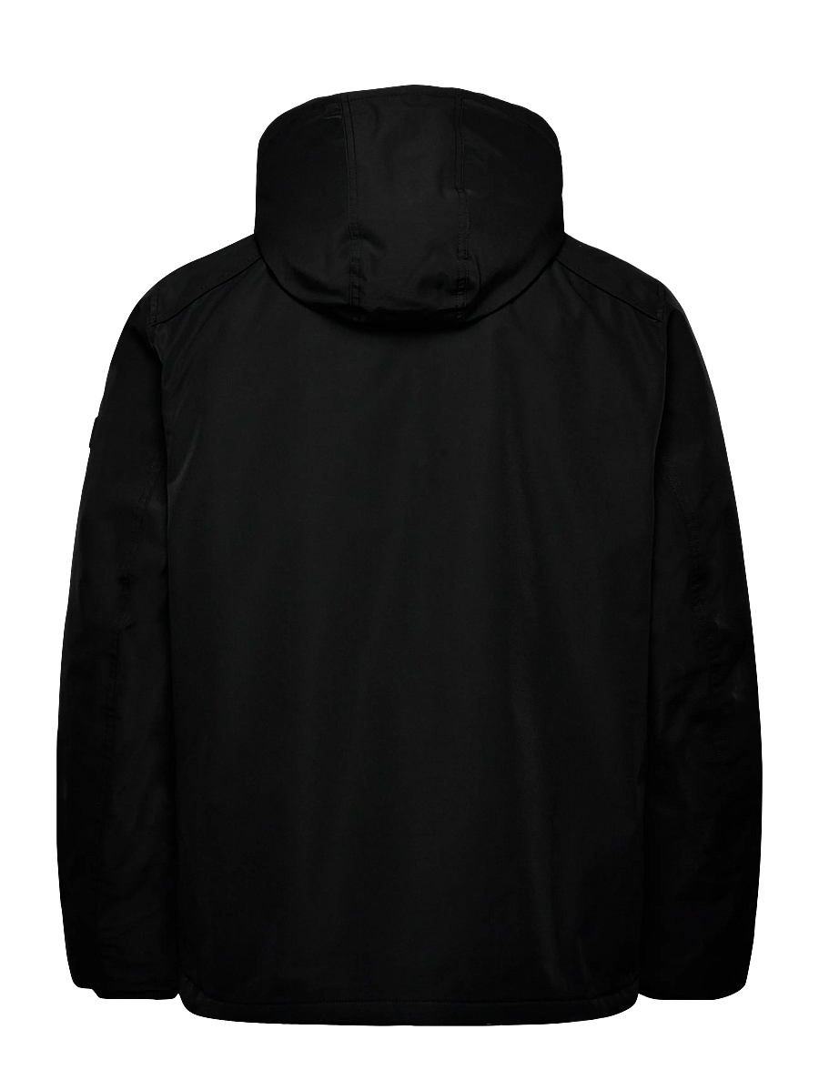 Tom Tailor - padded jacket with hood - winterjacken - black - 2