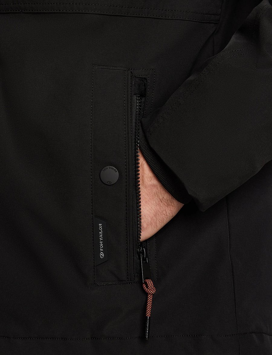 Tom Tailor - padded jacket with hood - dunjackor - black - 3