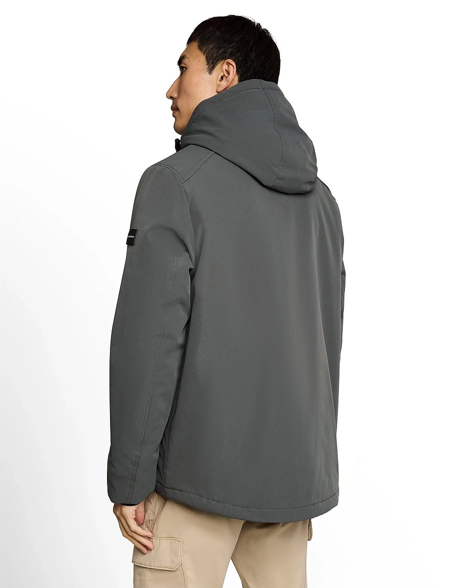 Tom Tailor - padded jacket with hood - dunjakker - darkest olive - 3