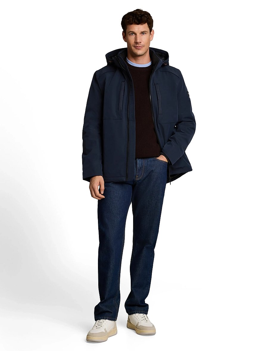 Tom Tailor - padded jacket with hood - daunenjacken - sky captain blue - 0