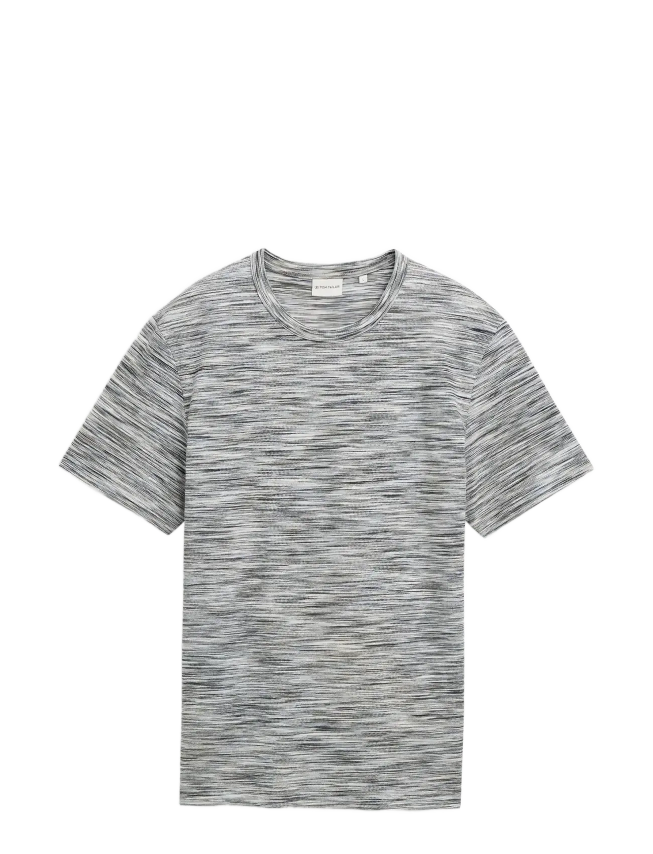 WHITE GREEN SPACEDYE PIQUE