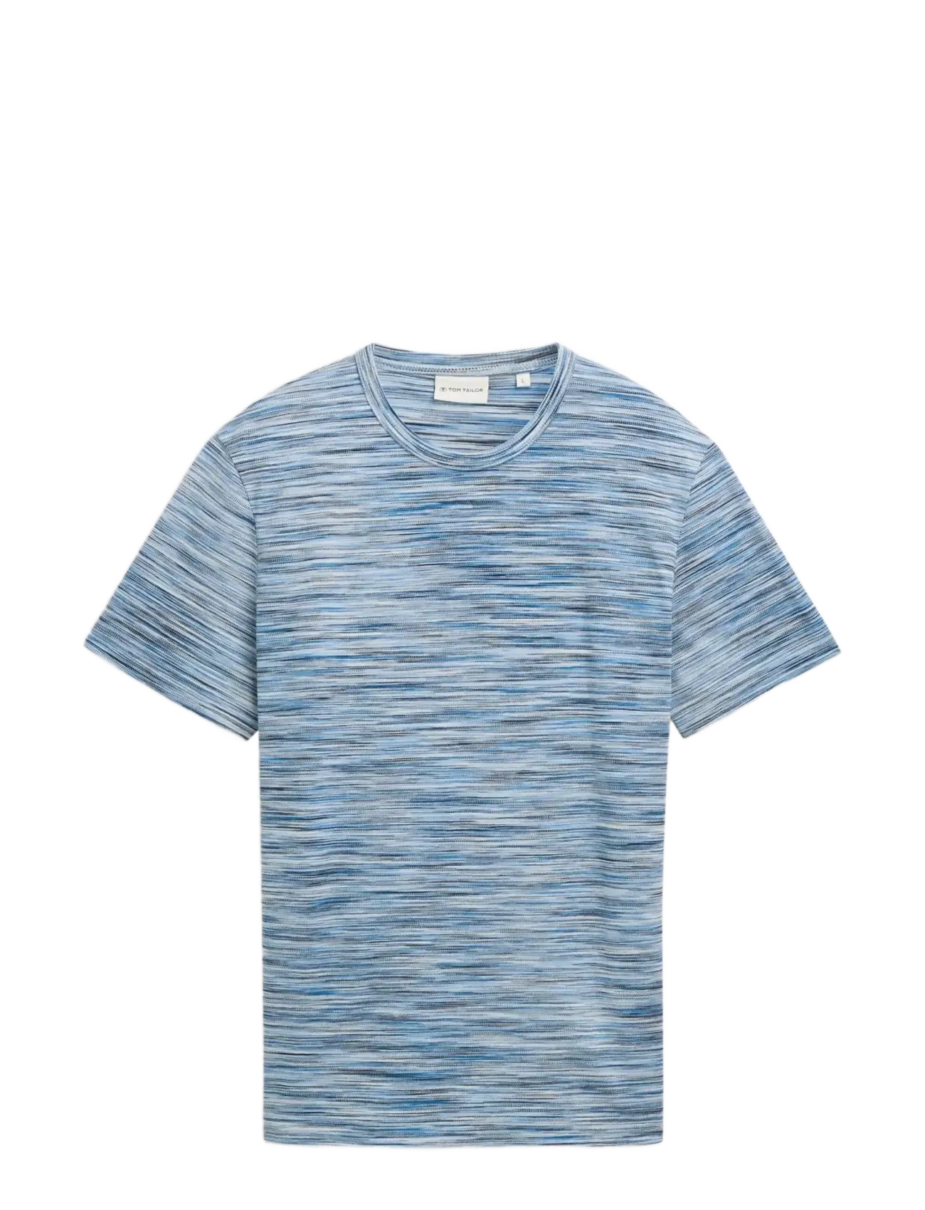 BLUE WHITE SPACEDYE PIQUE