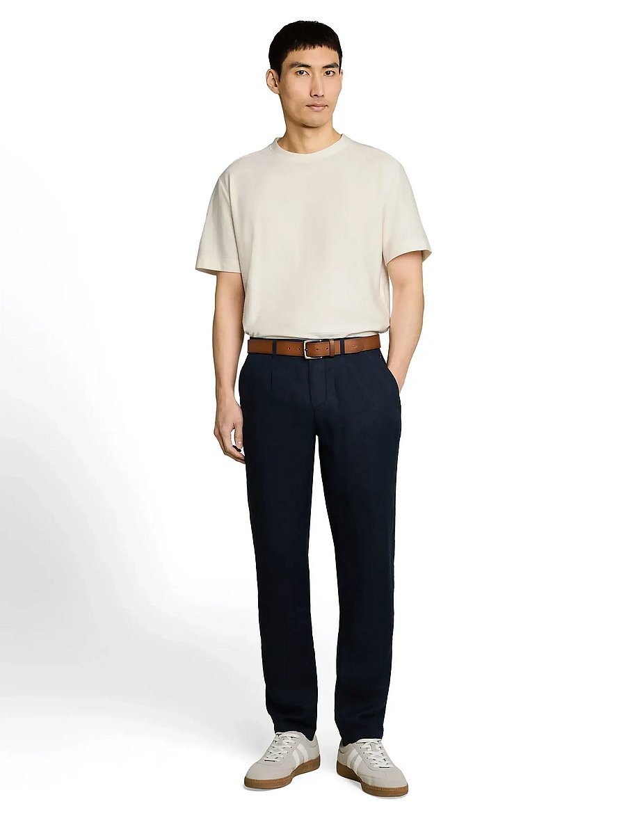 Tom Tailor - structured t-shirt - kortärmade t-shirts - gardenia white - 0