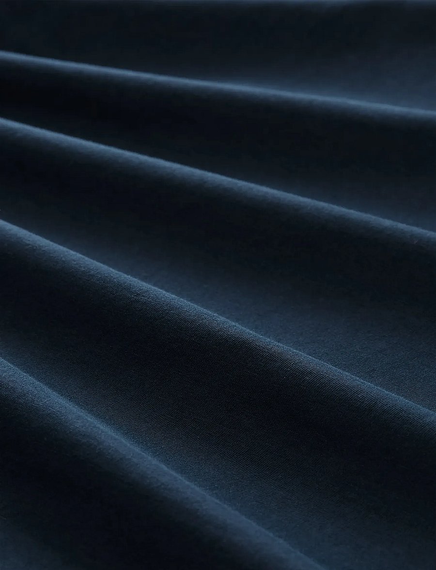 Tom Tailor - printed garment dye serafino - kortärmade t-shirts - sky captain blue - 5