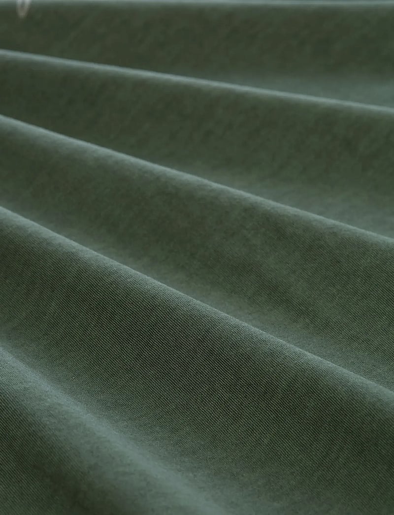 Tom Tailor - printed garment dye t-shirt - kortærmede t-shirts - deep leaf green - 5