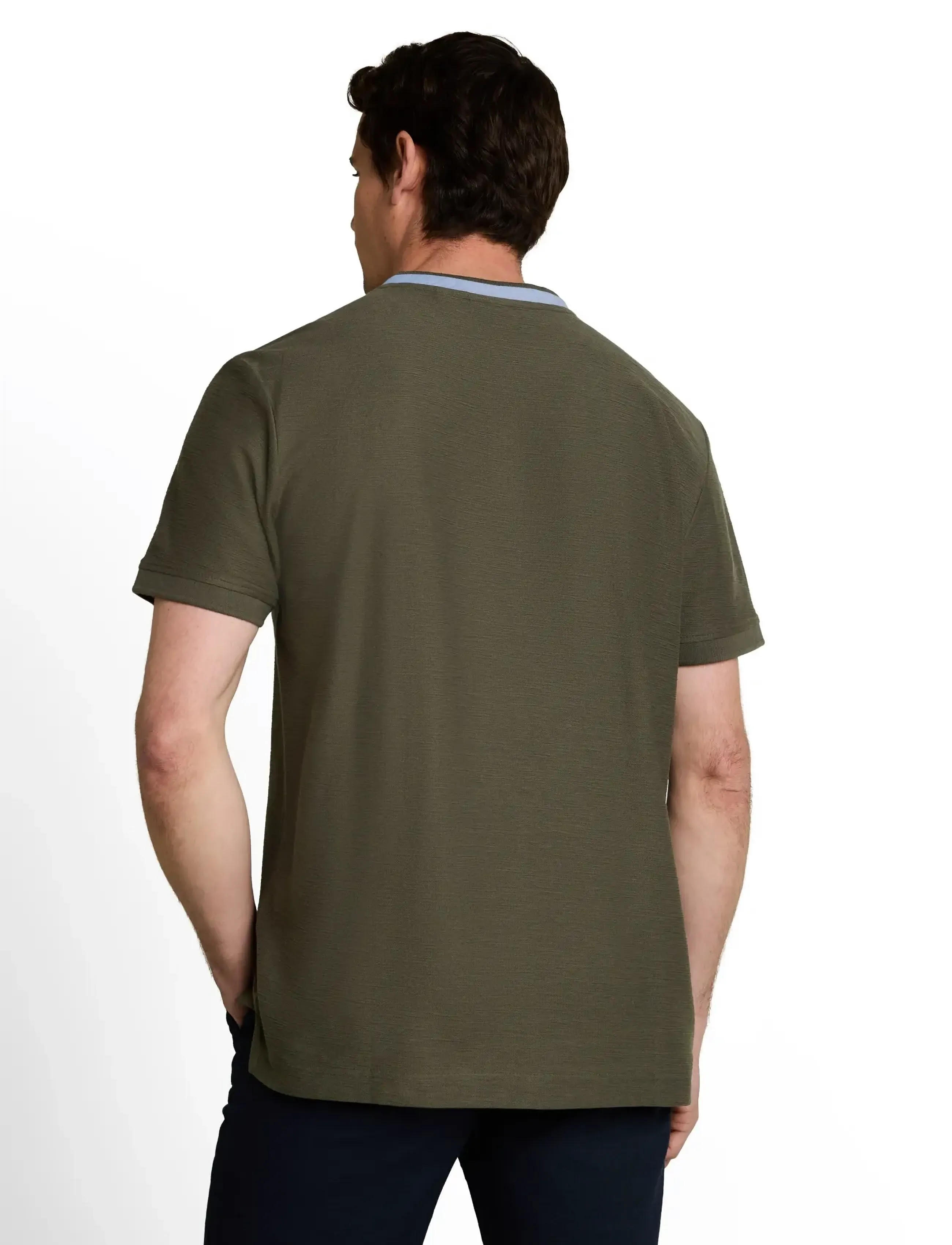 Tom Tailor - structured polo - lägsta priserna - deep leaf green - 2