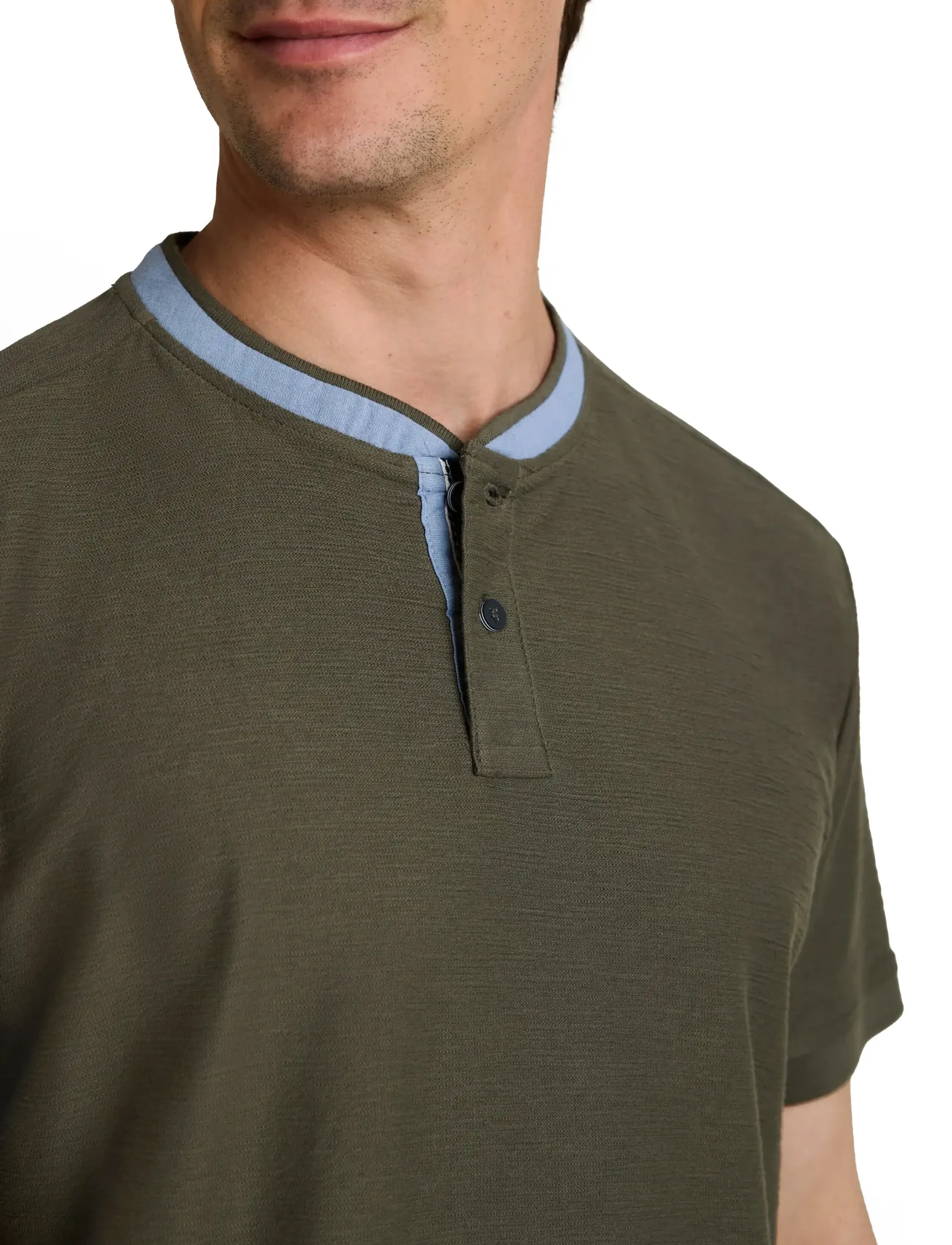 Tom Tailor - structured polo - lägsta priserna - deep leaf green - 4