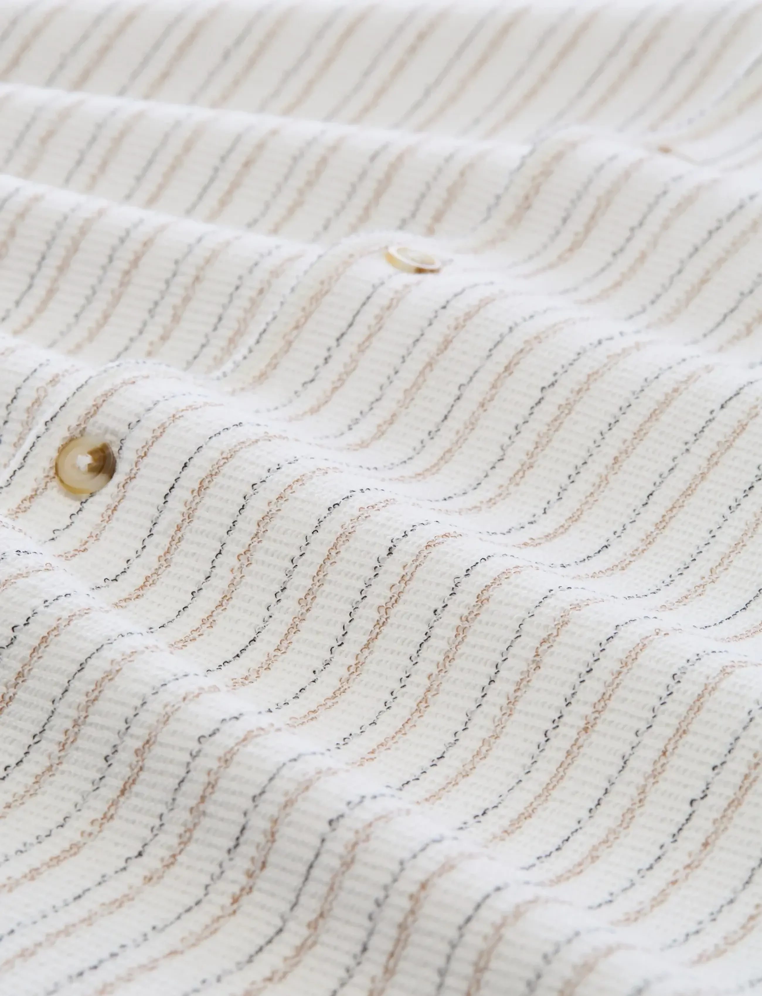 Tom Tailor - striped shirt - triibulised särgid - white structured stripe - 5