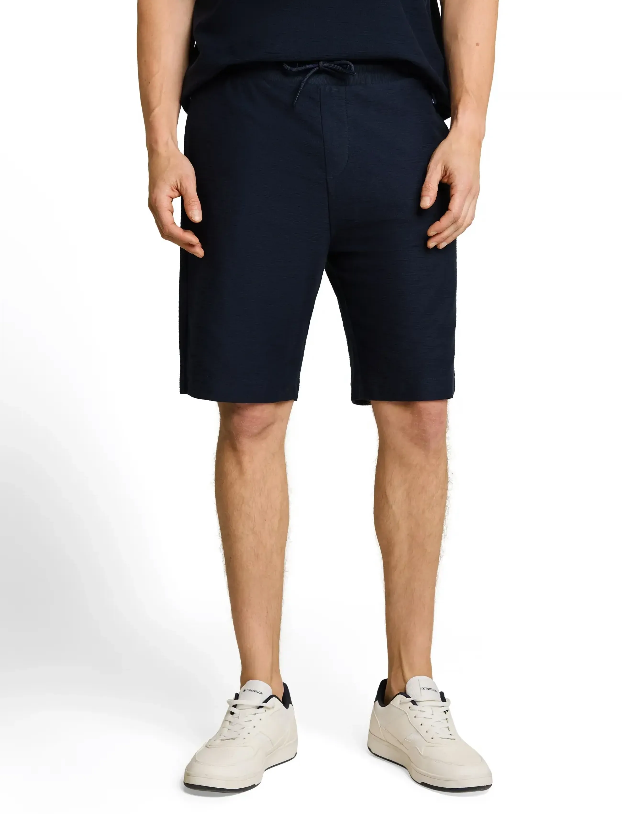 Tom Tailor - structured shorts - sweat shorts - sky captain blue - 3