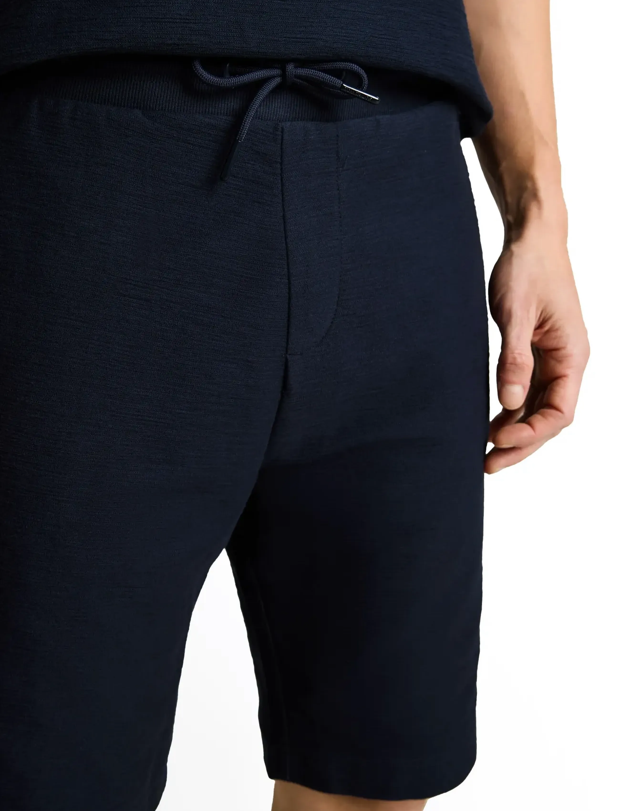 Tom Tailor - structured shorts - sweat shorts - sky captain blue - 4