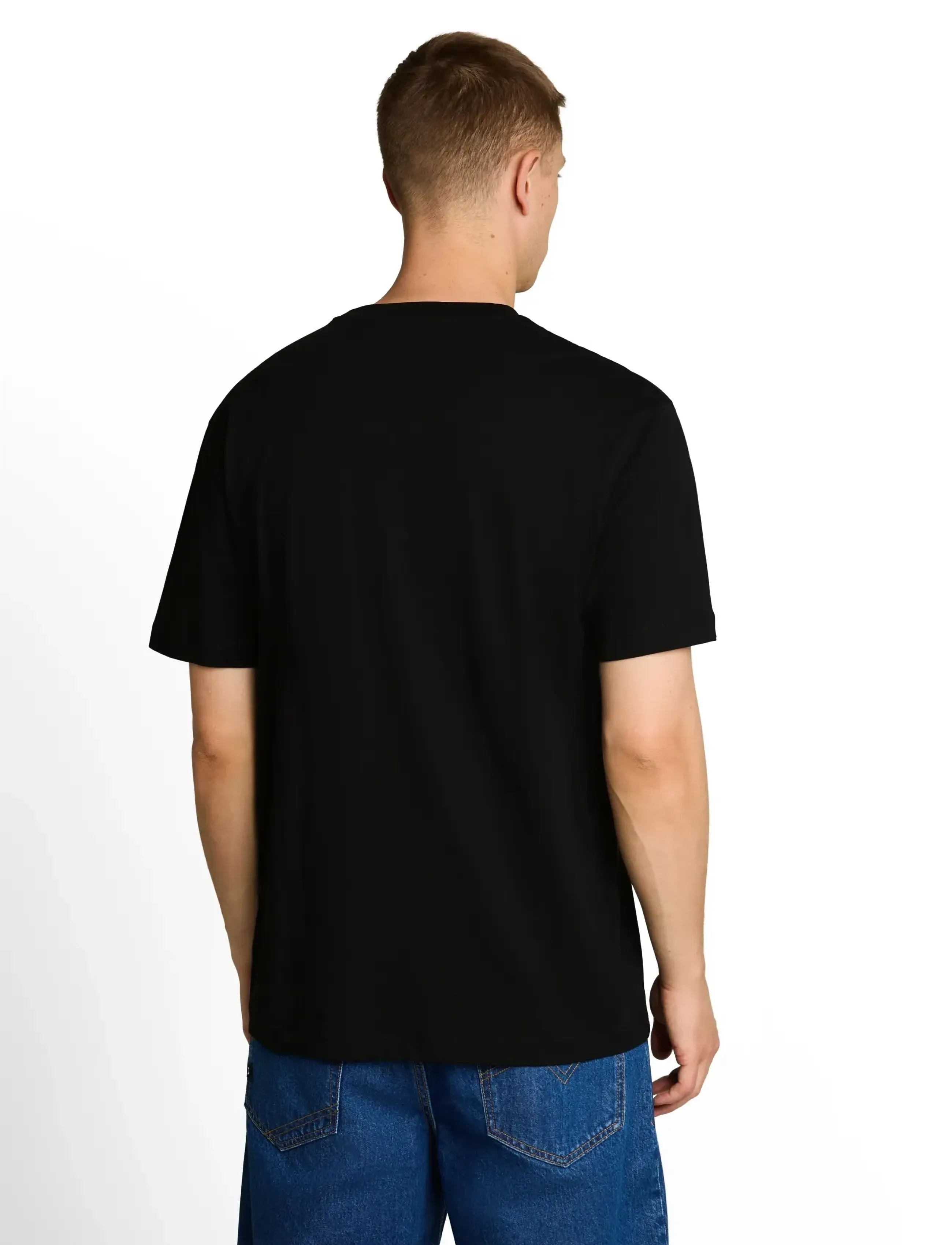 T-shirt sand / aqua / svart 3