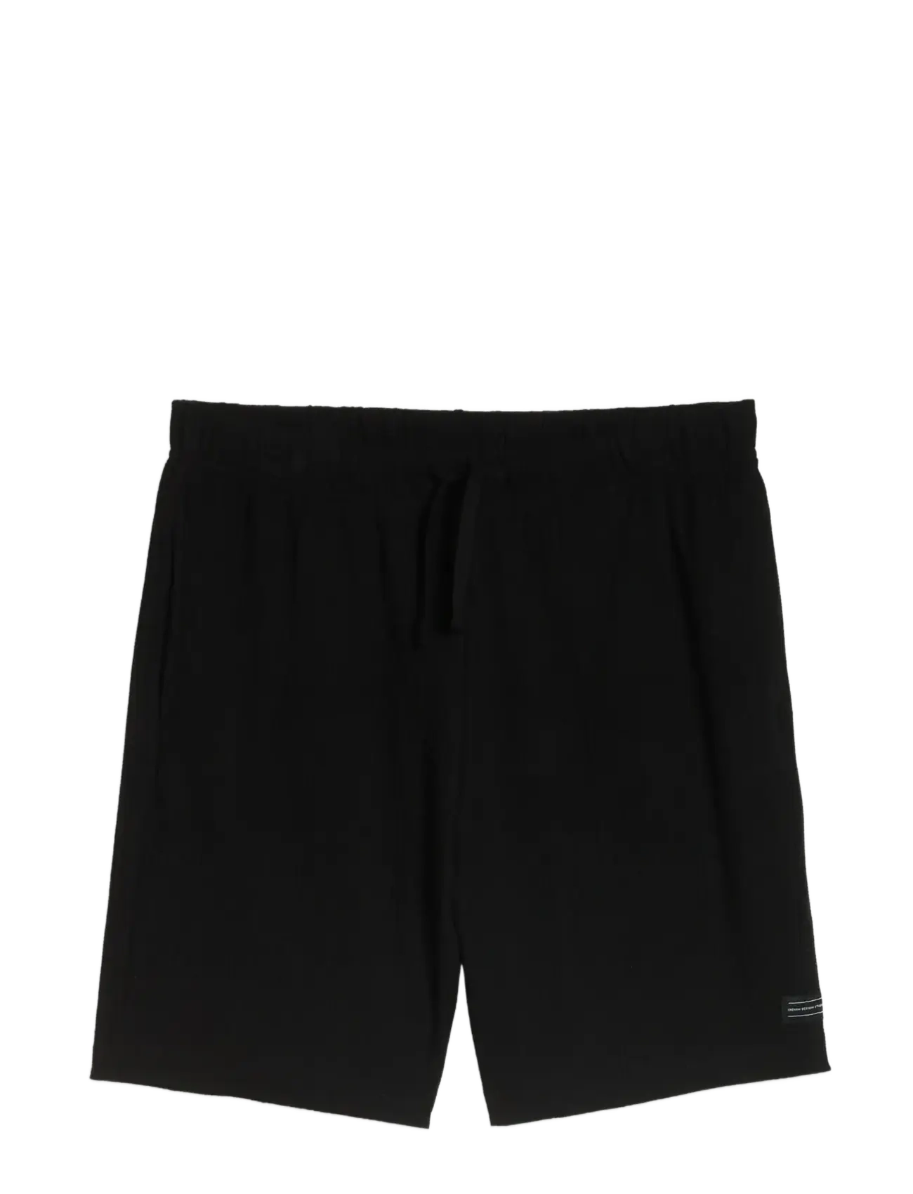 Tom Tailor relaxed structured sweat shorts - Shorts - BLACK / black