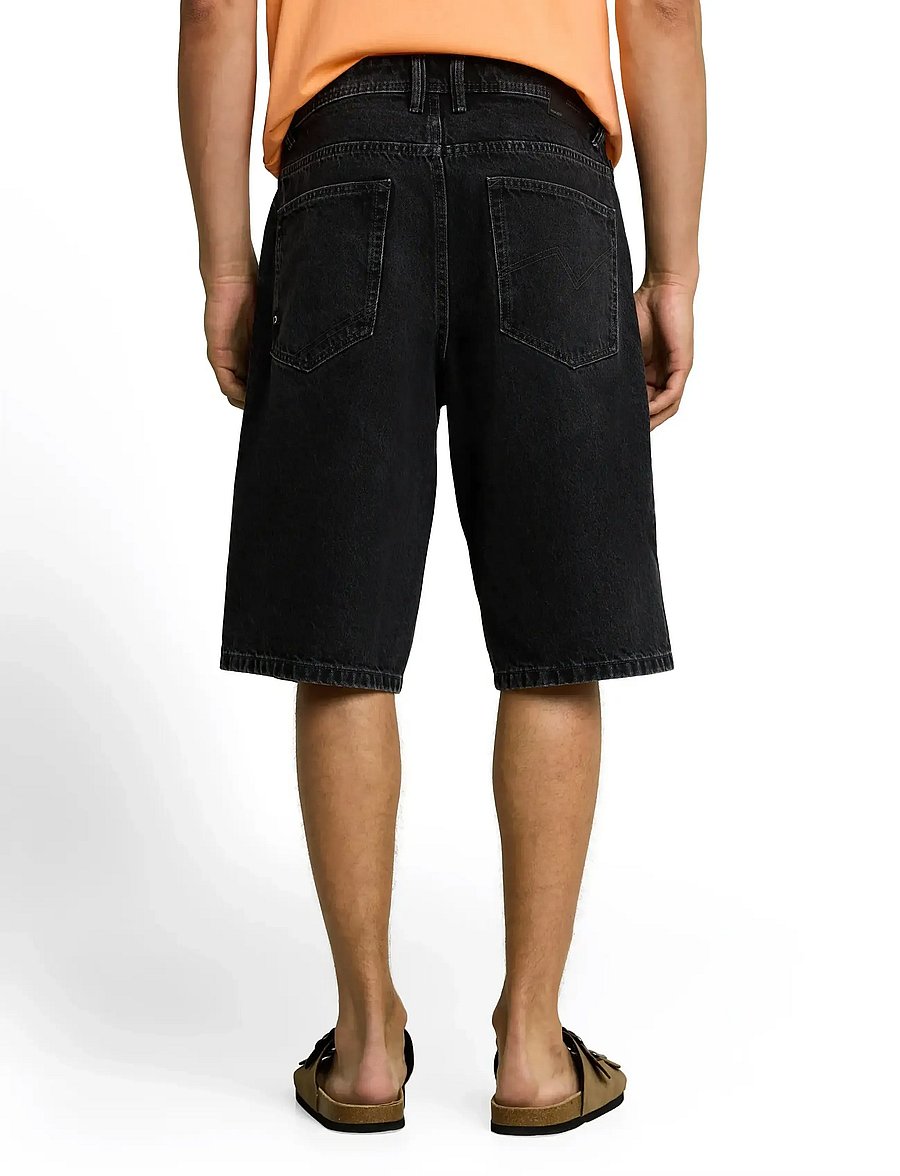 Tom Tailor - TTWAYLEN RELAXED JORTS - jorts - clean dark stone black denim - 2