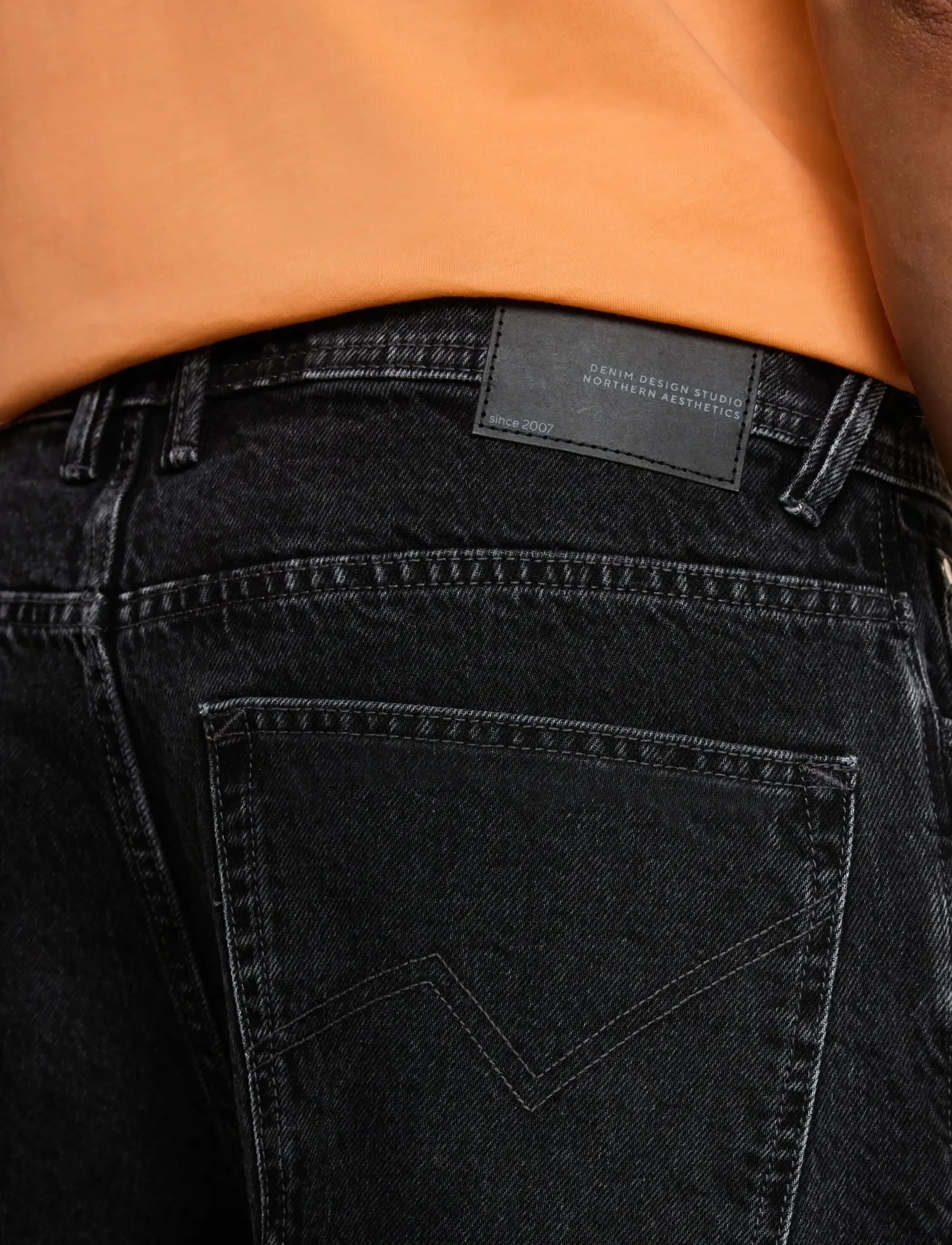 Tom Tailor - TTWAYLEN RELAXED JORTS - jorts - clean dark stone black denim - 4