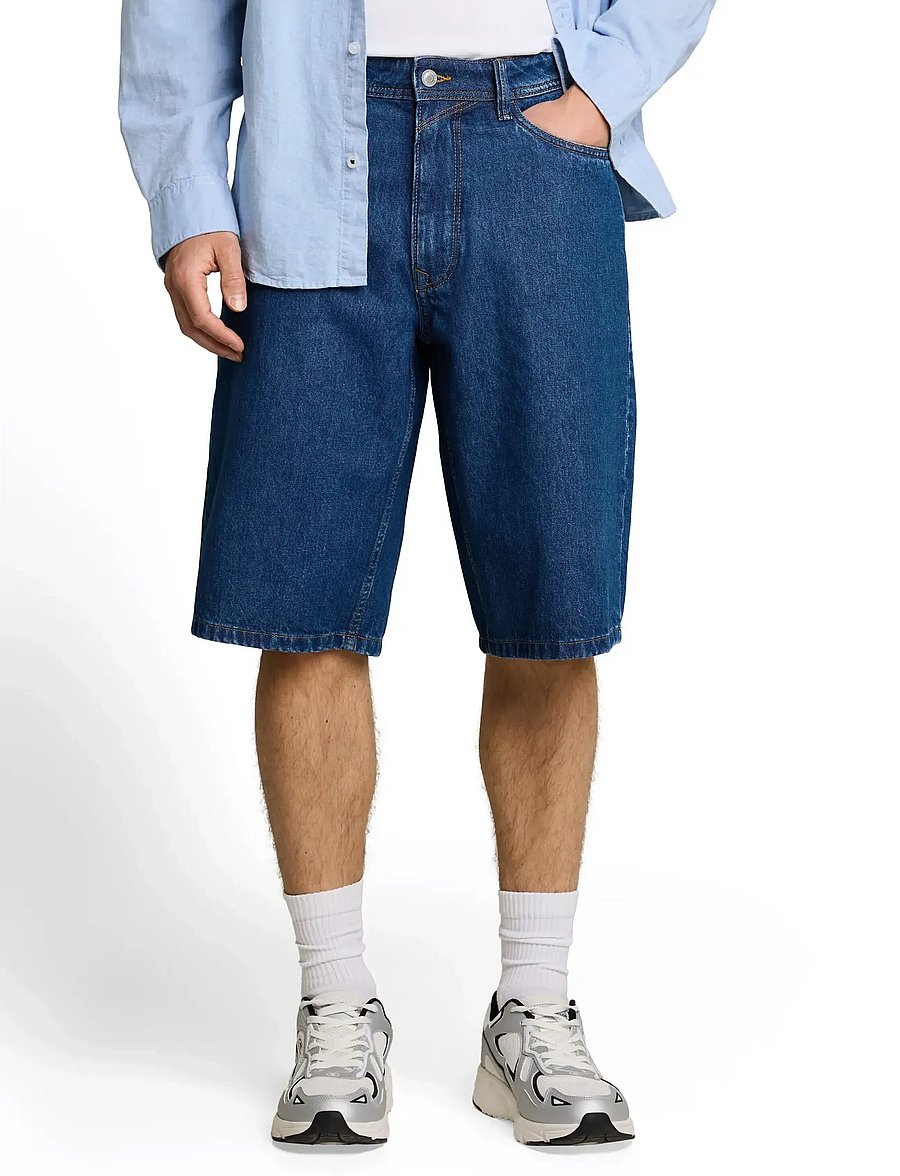 Tom Tailor - TTWAYLEN RELAXED JORTS - jorts - clean dark stone blue denim - 3