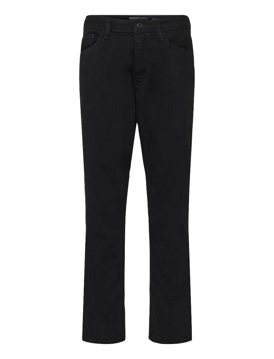 Tom Tailor - TTWAYLEN RELAXED - loose jeans - black denim - 1