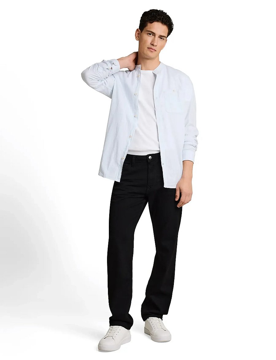 Tom Tailor - TTWAYLEN RELAXED - loose jeans - black denim - 0