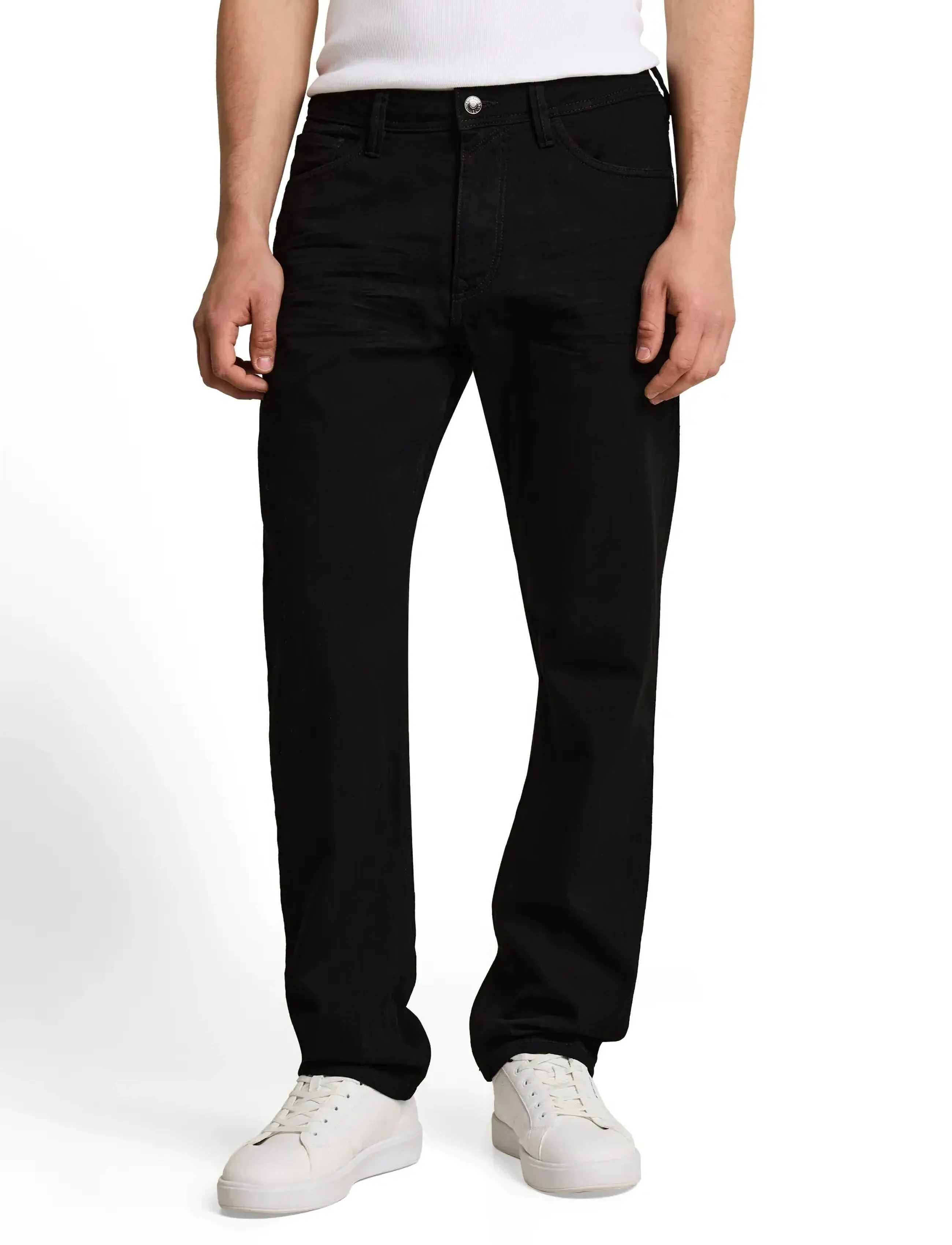 Tom Tailor - TTWAYLEN RELAXED - loose jeans - black denim - 4