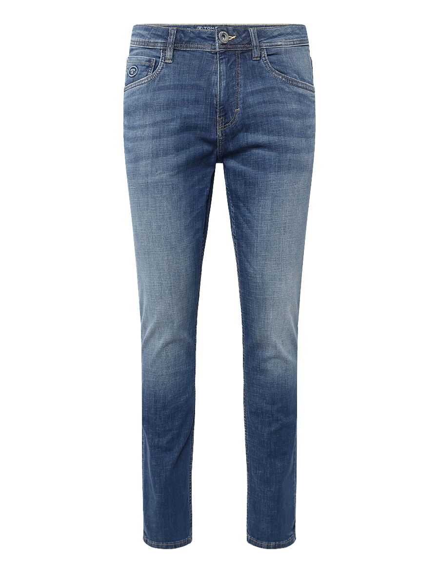 Tom Tailor - TTJOSH REGULAR - regular jeans - used mid stone blue denim - 1