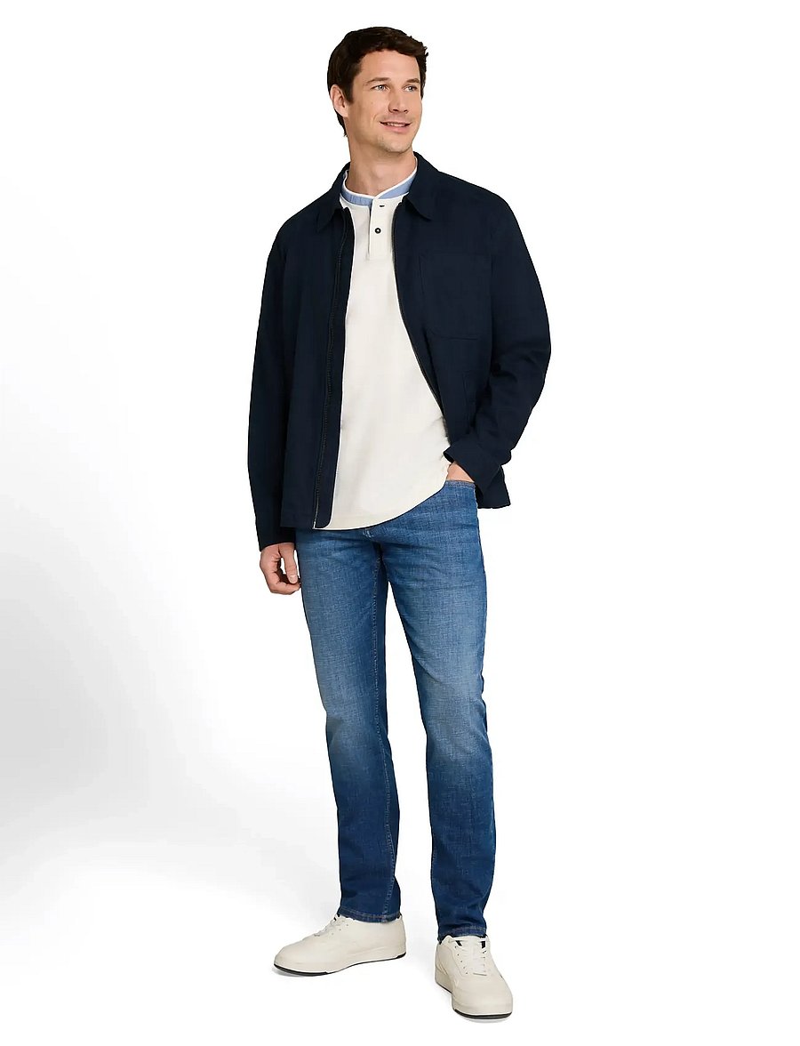 Tom Tailor - TTJOSH REGULAR - regular jeans - used mid stone blue denim - 0