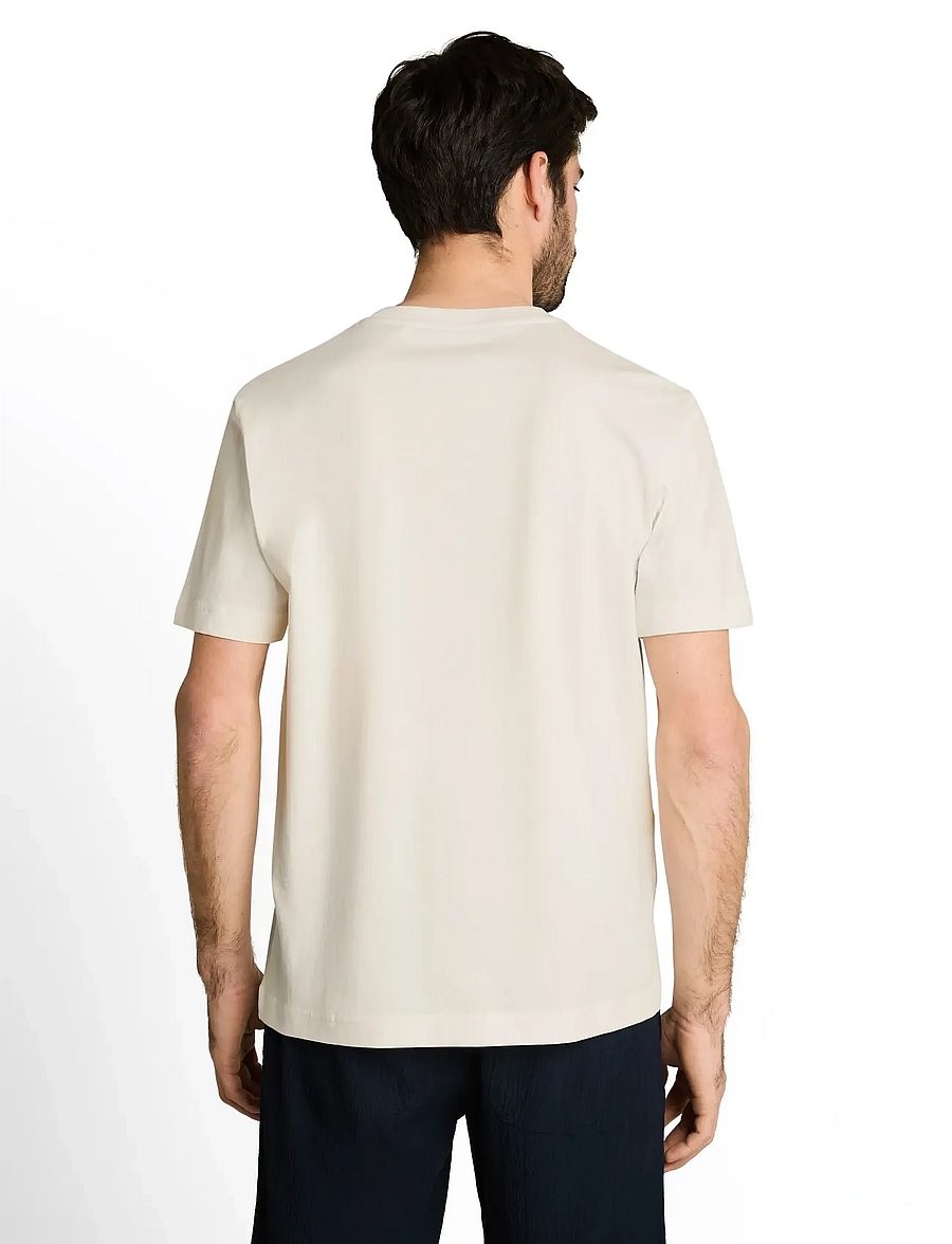 Tom Tailor - printed t-shirt - kurzärmelige t-shirts - gardenia white - 2